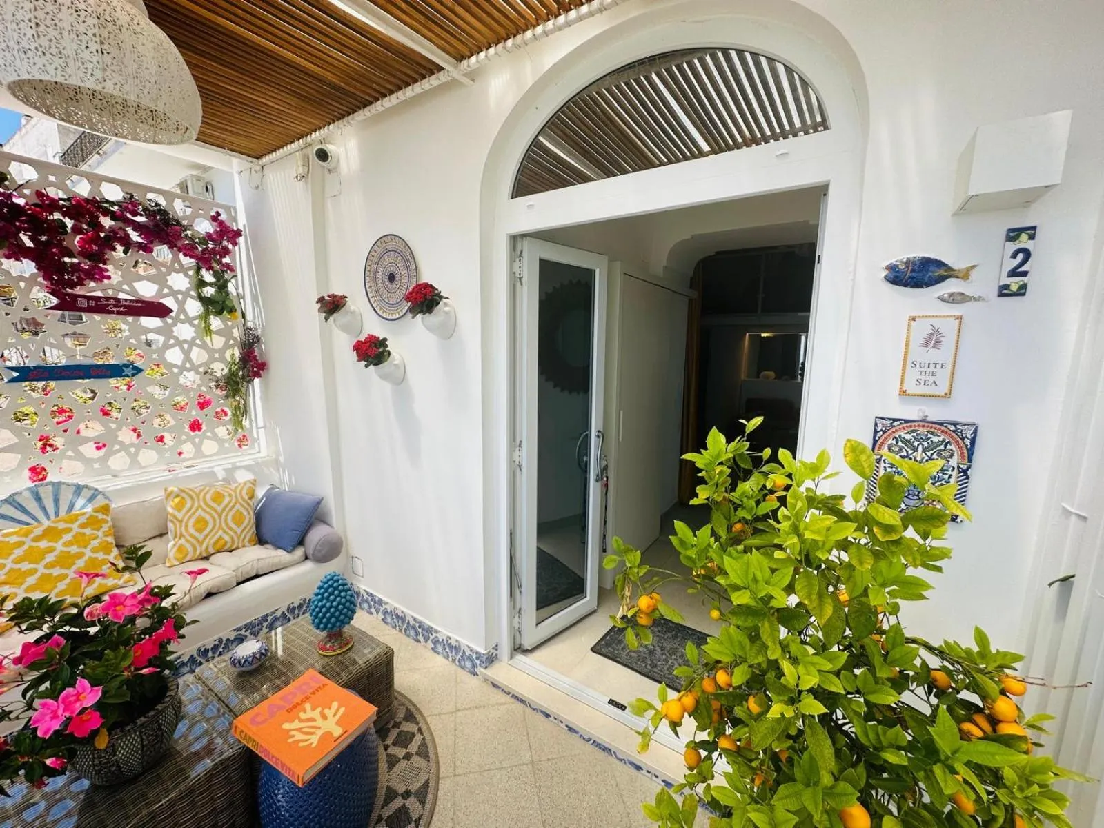 Property building in Suite Belvedere Capri Exclusive Rooms