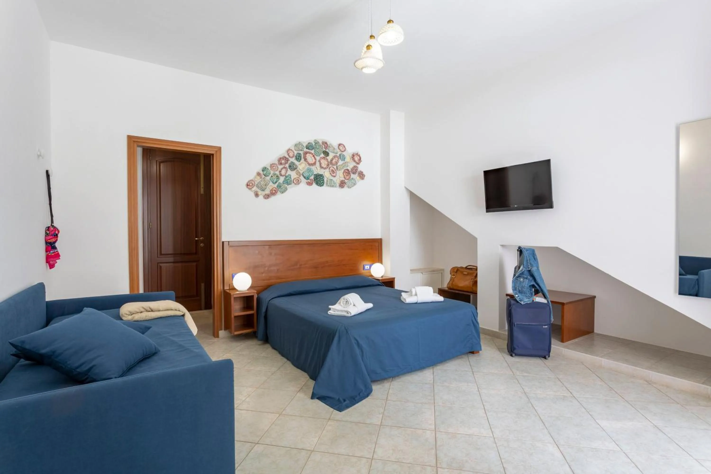 Bed in Poseidon Residence