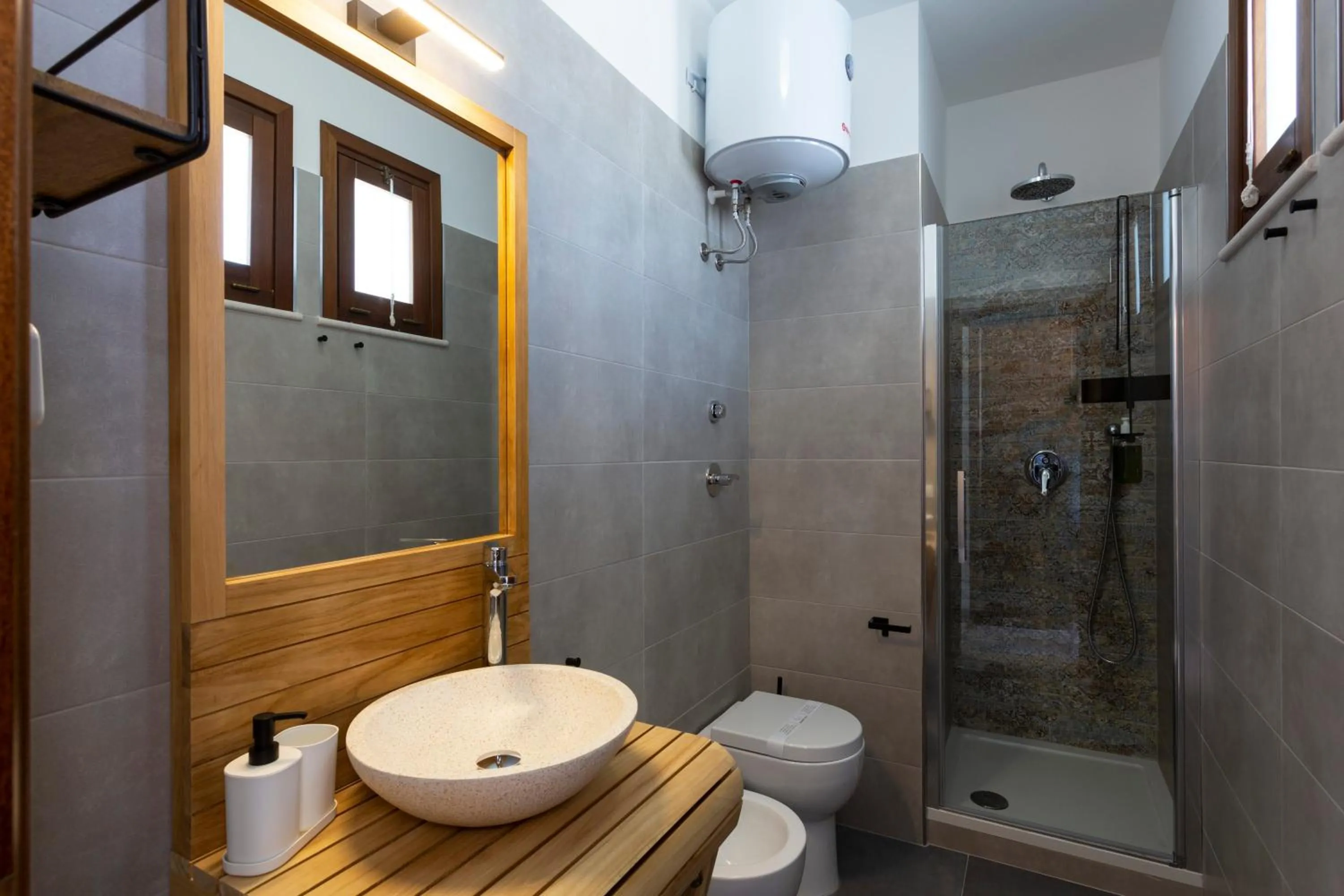 Shower in Poseidon Residence