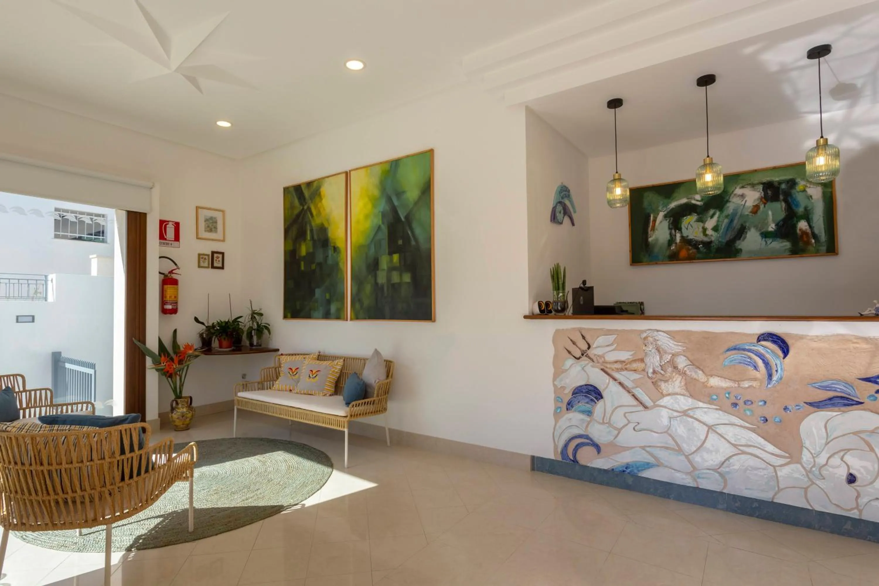 Lobby or reception in Poseidon Residence