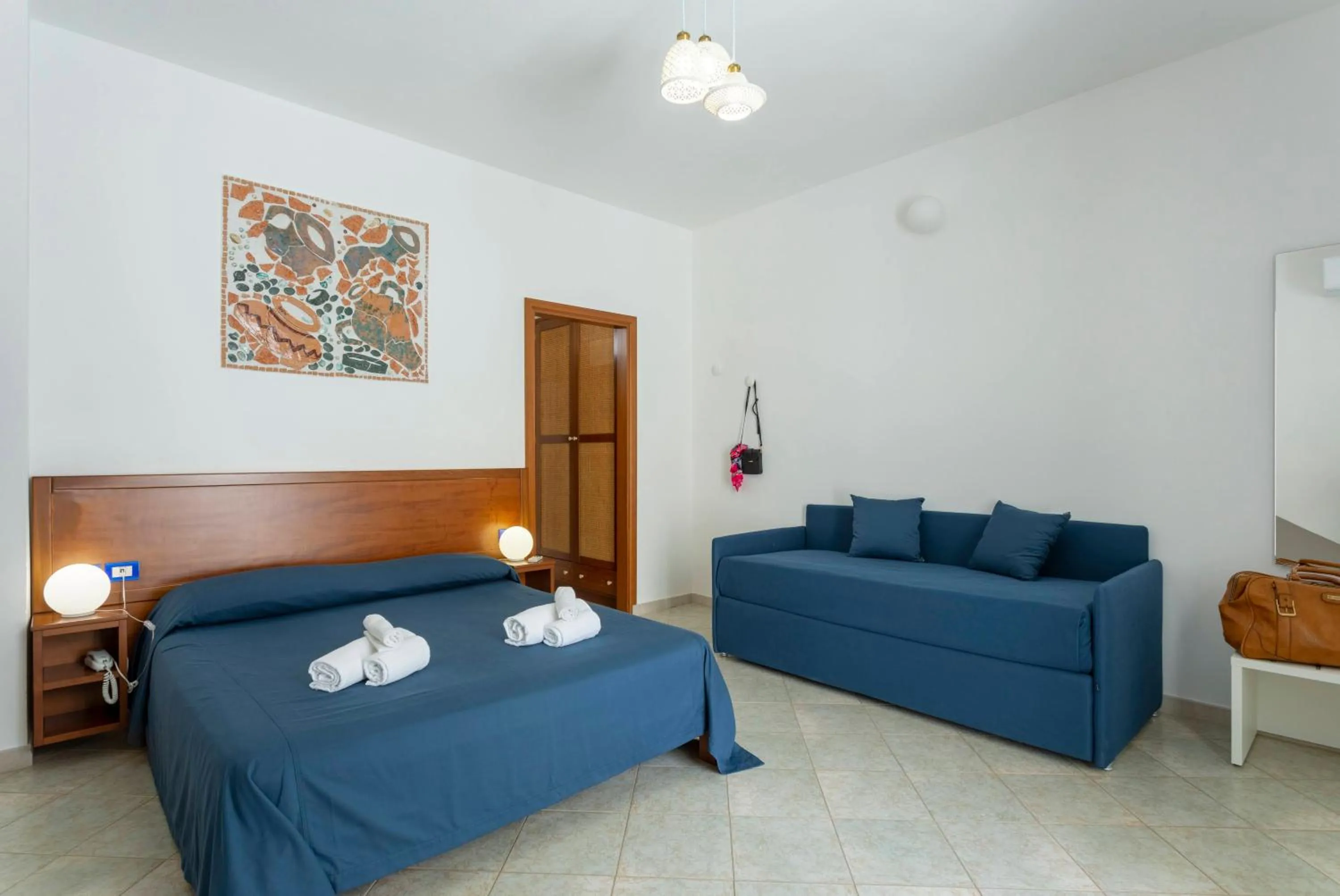 Bed in Poseidon Residence