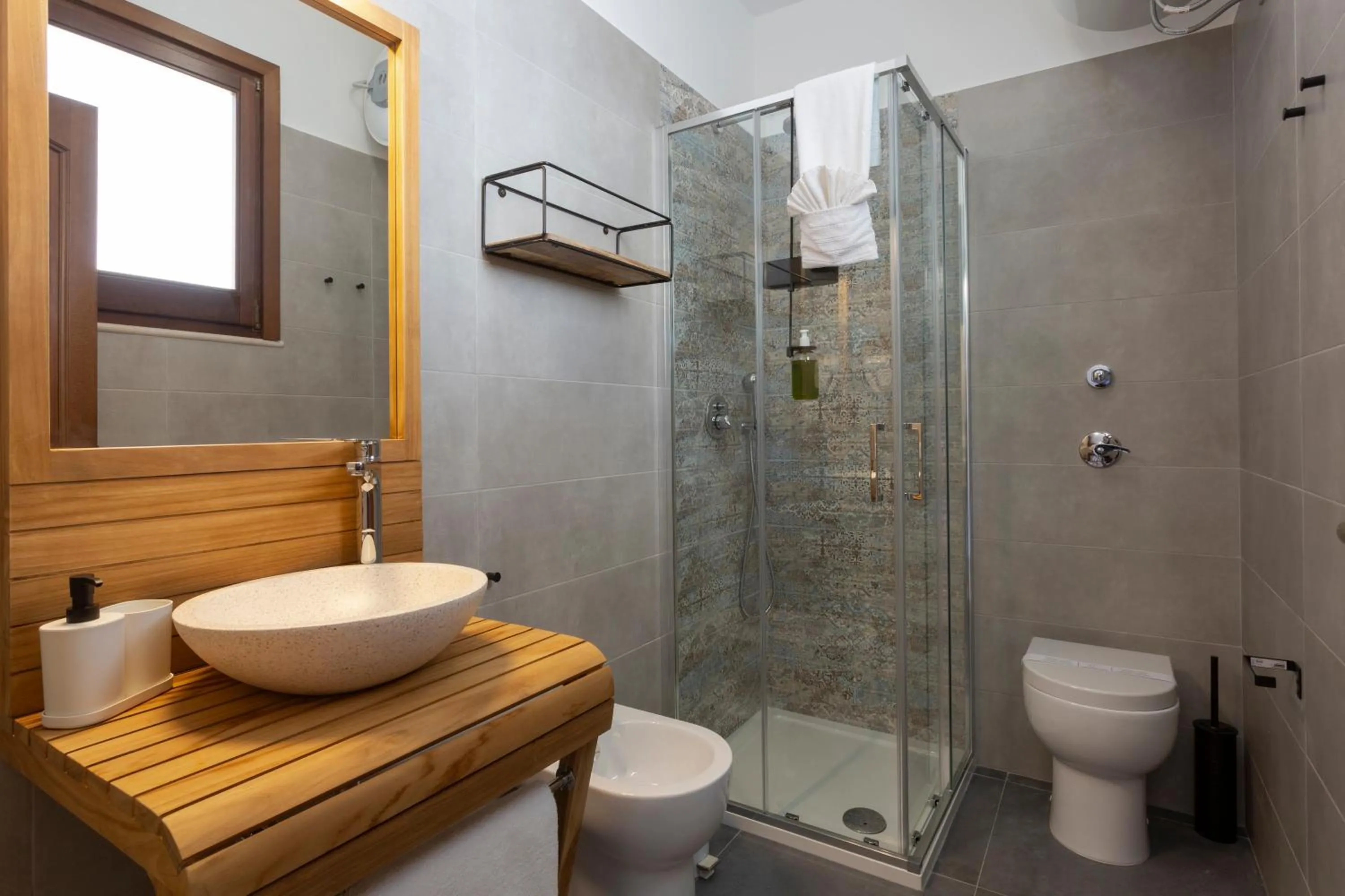Shower in Poseidon Residence