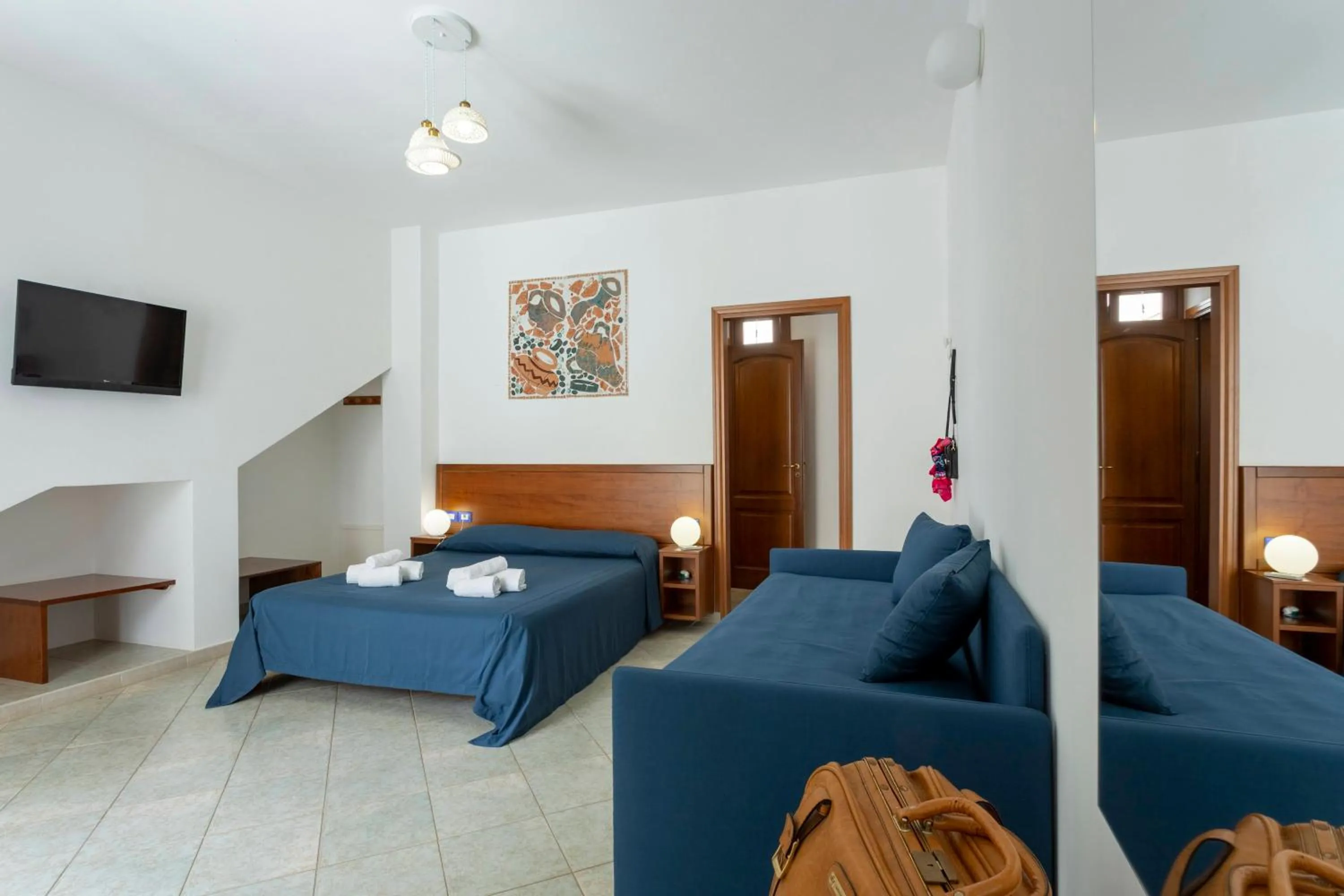 Bed in Poseidon Residence
