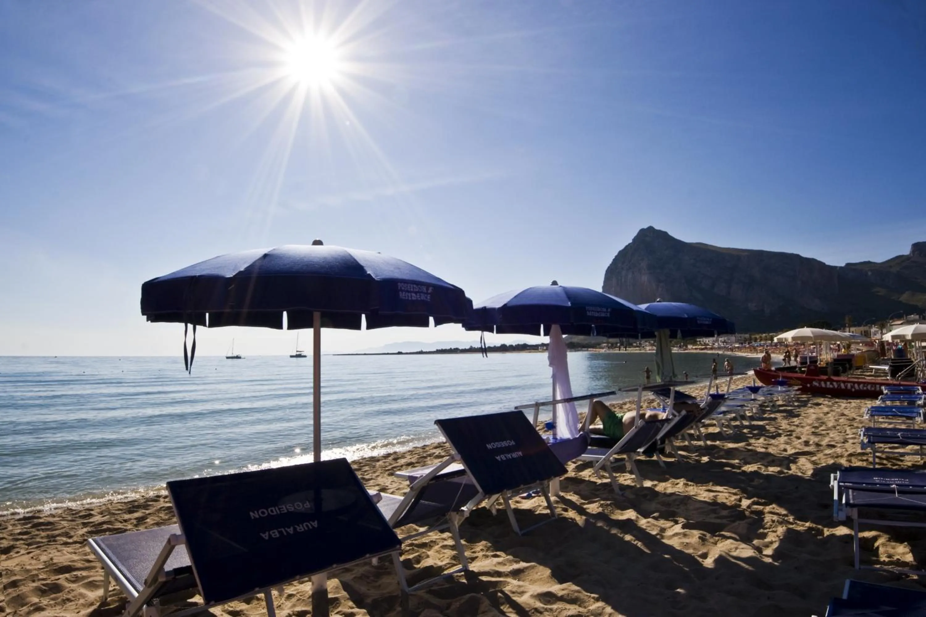 Beach in Poseidon Residence