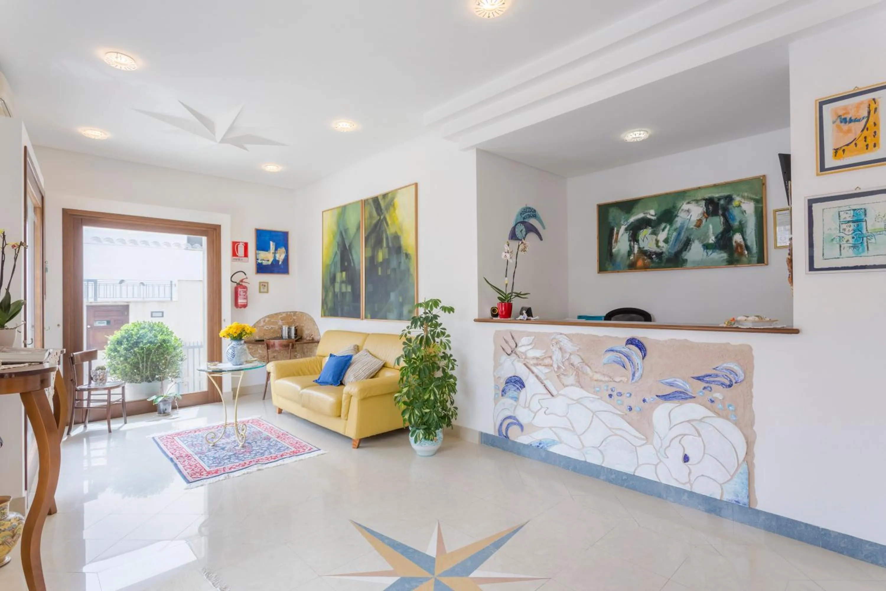 Lobby or reception in Poseidon Residence