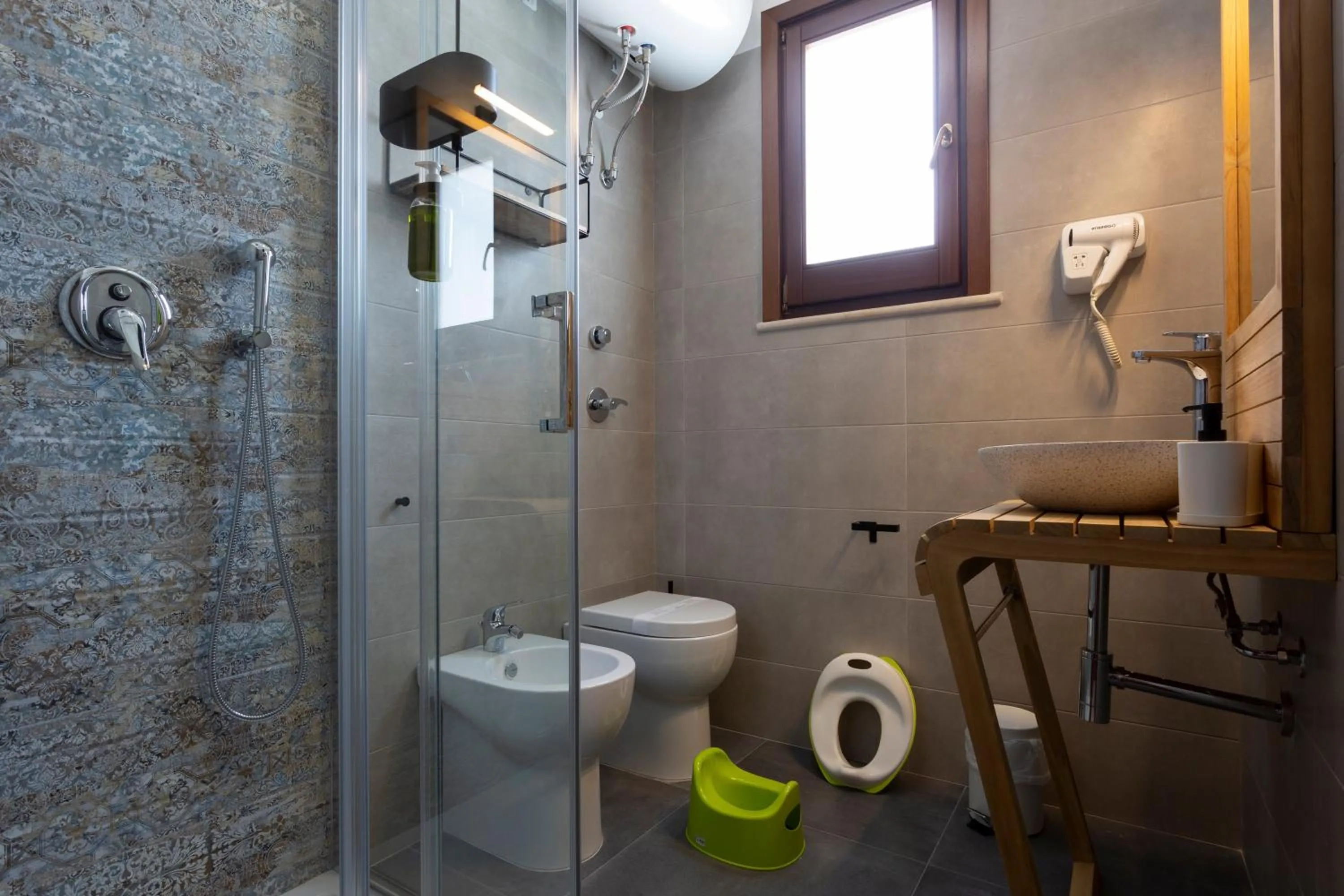 Shower in Poseidon Residence