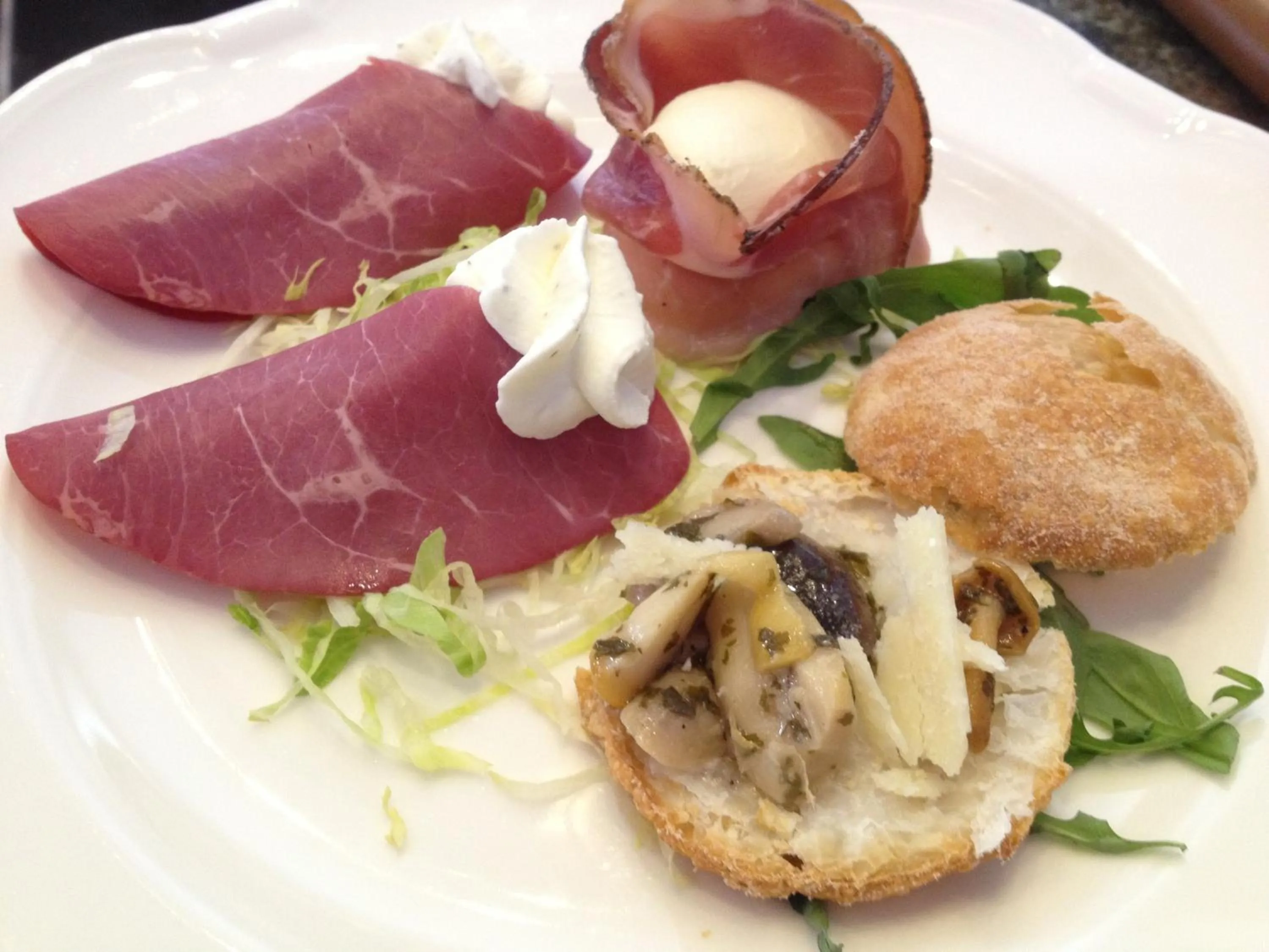 Food close-up in Leon D'Oro