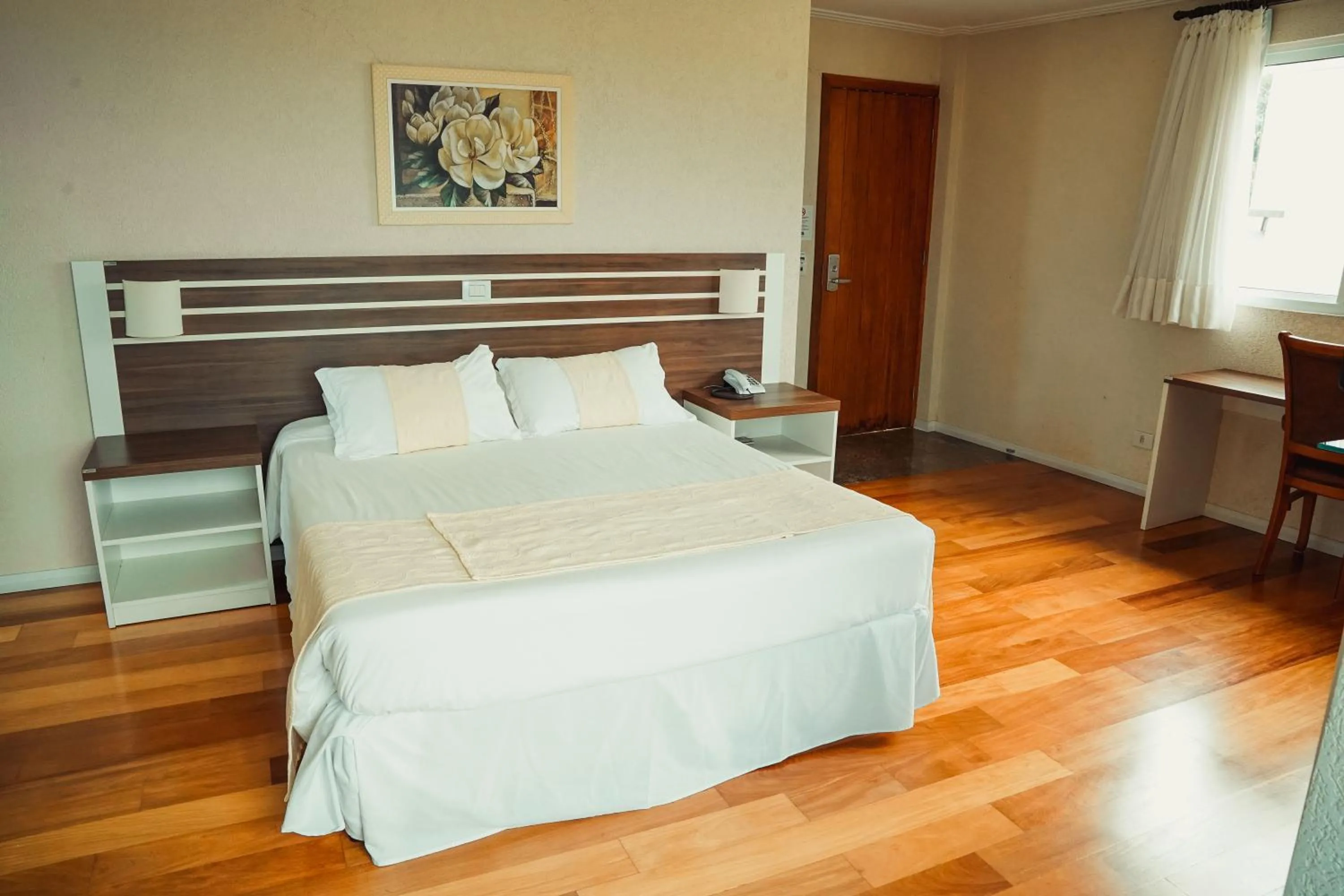 Bed in Hotel Imperial de Quatro Barras