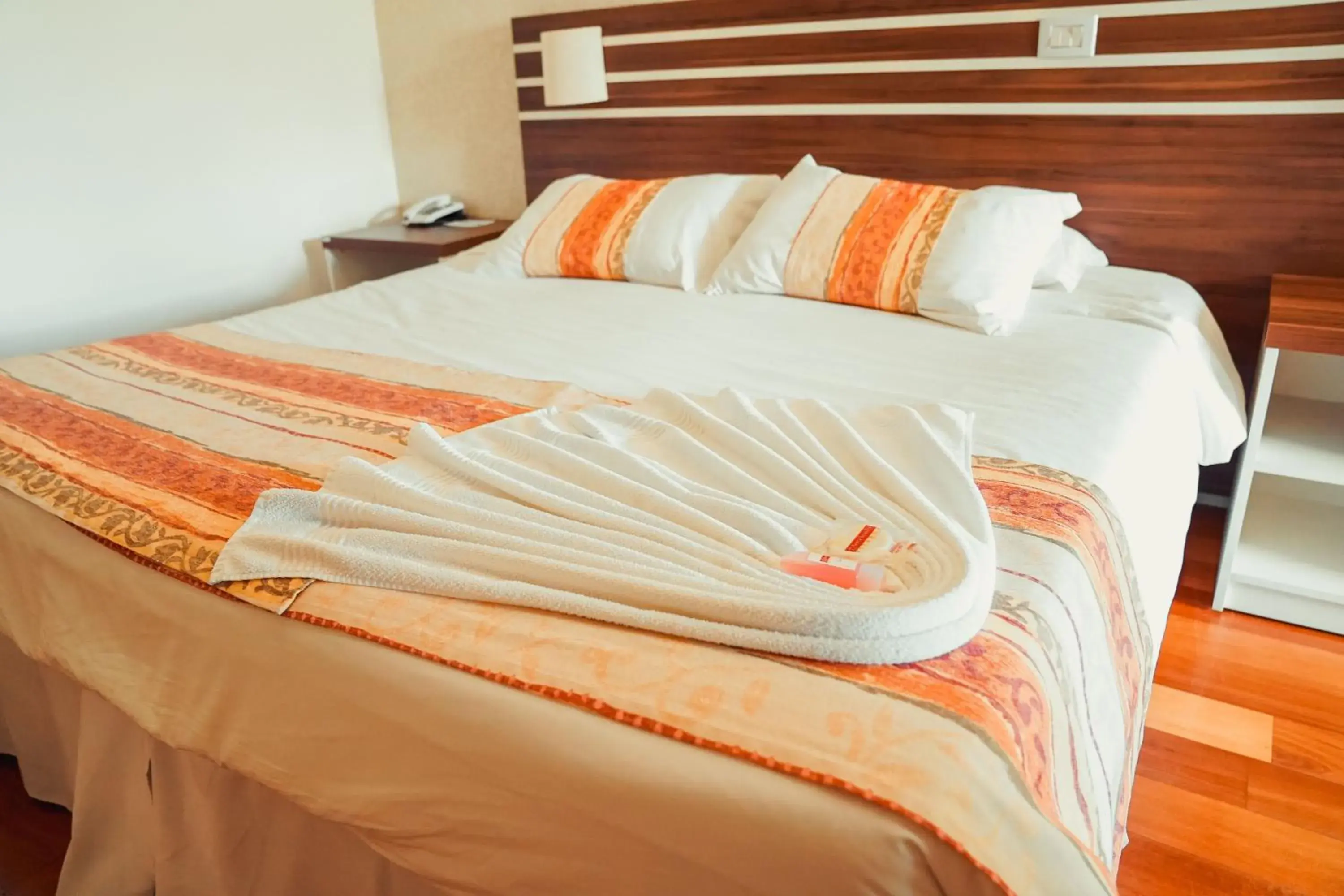 Bed in Hotel Imperial de Quatro Barras Bed in Hotel Imperial de Quatro Barras