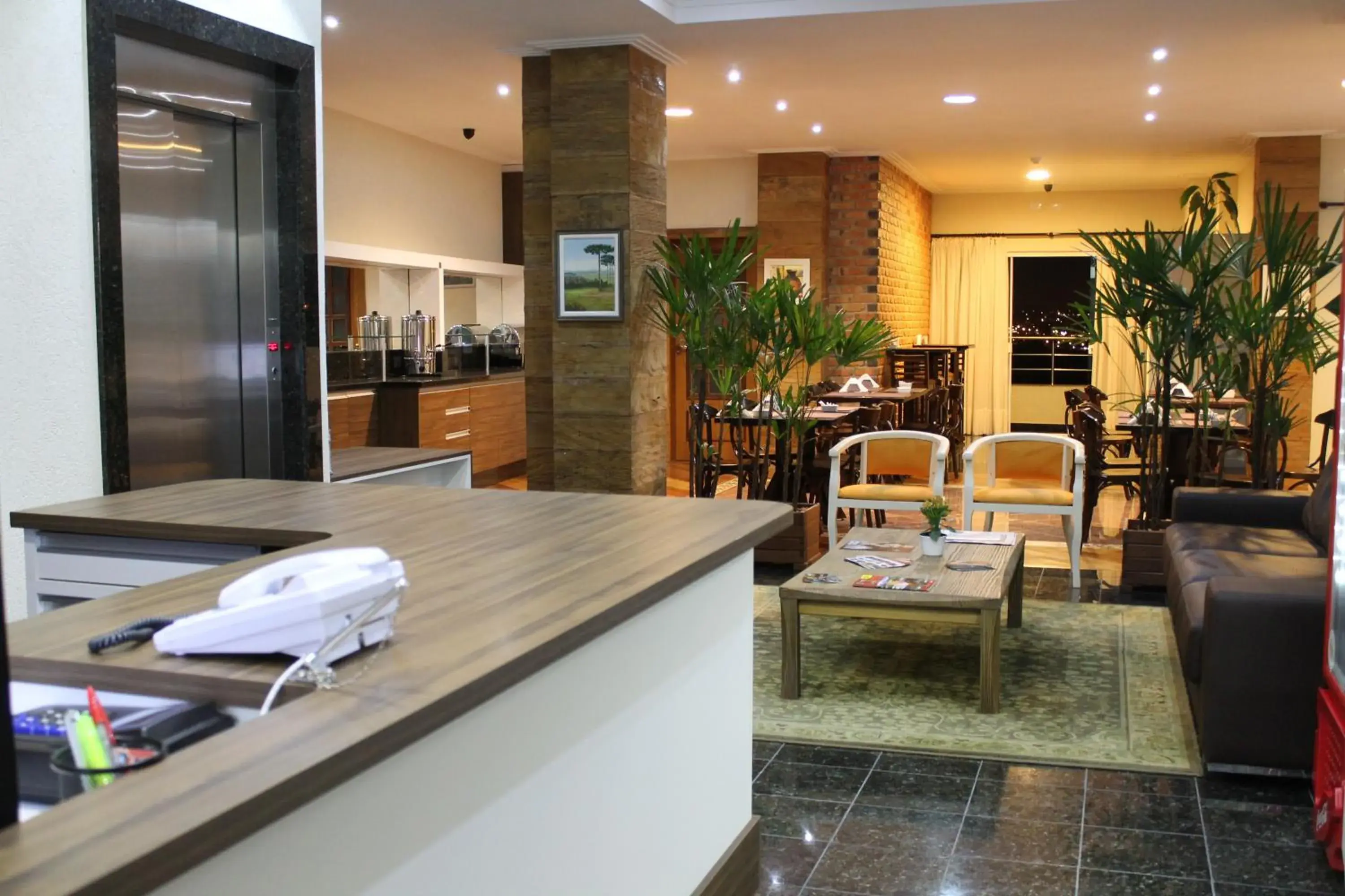 Lobby or reception in Hotel Imperial de Quatro Barras Lobby or reception in Hotel Imperial de Quatro Barras