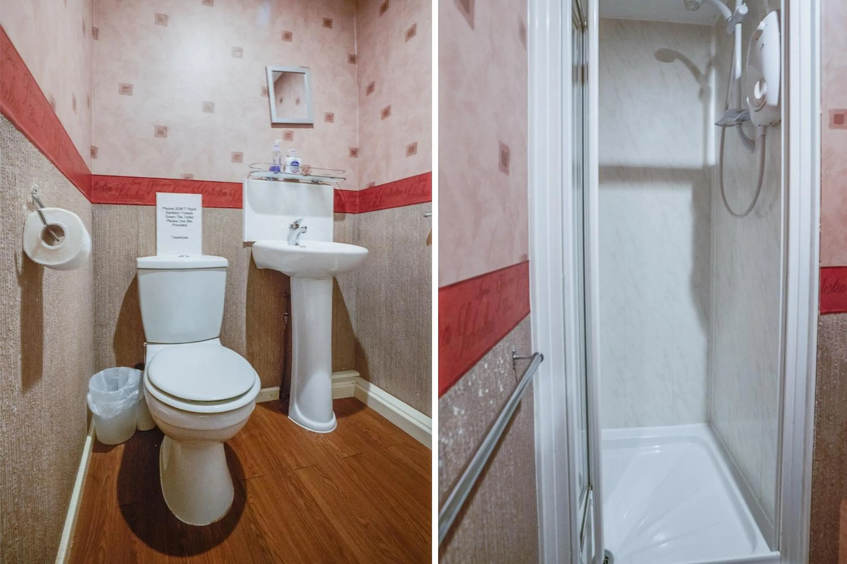 Bathroom in Chesterton Hotel, Blackpool South Shore