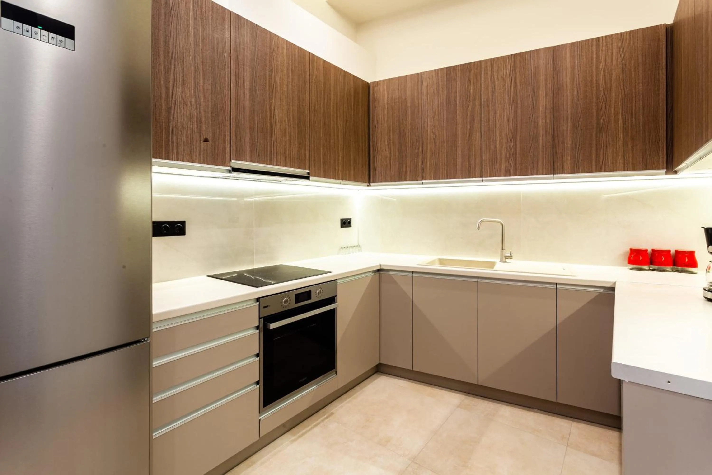 Kitchen or kitchenette in Kalamata Cosy Haven Hidden Gem In the City Center