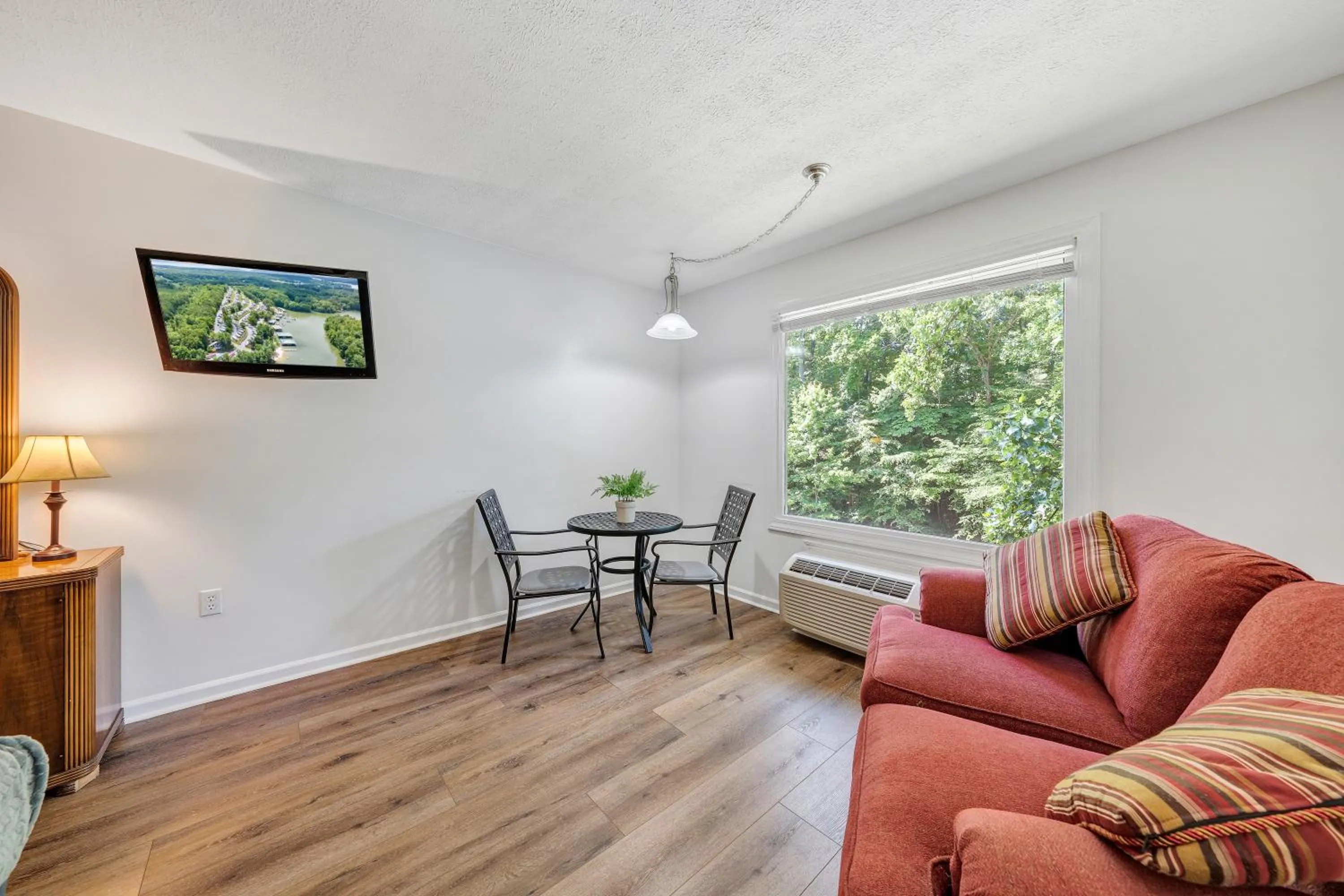 Seating area in Halesford Harbour Resort - Smith Mountain Lake