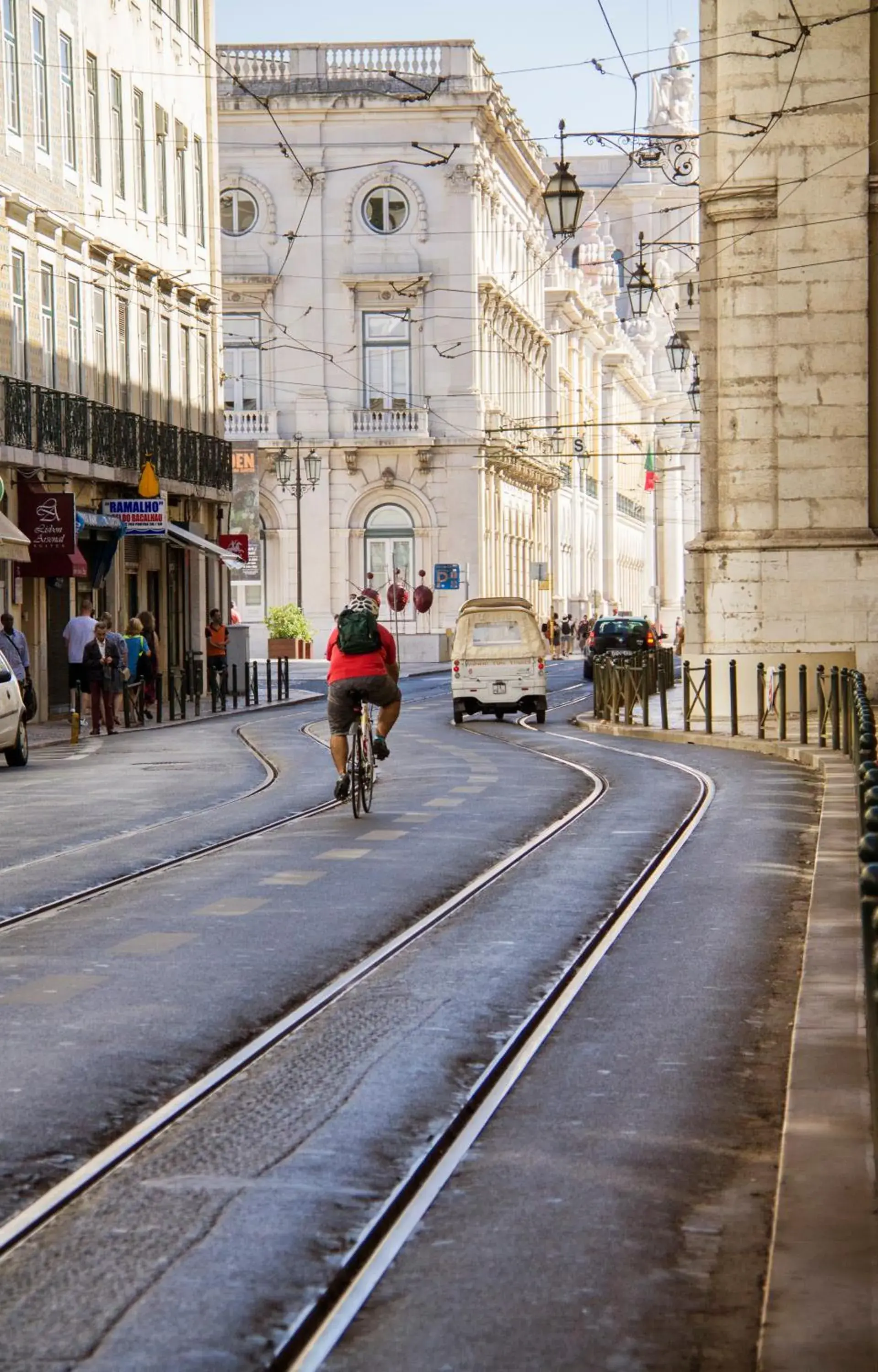 Street view in Lisbon Arsenal Suites Street view in Lisbon Arsenal Suites