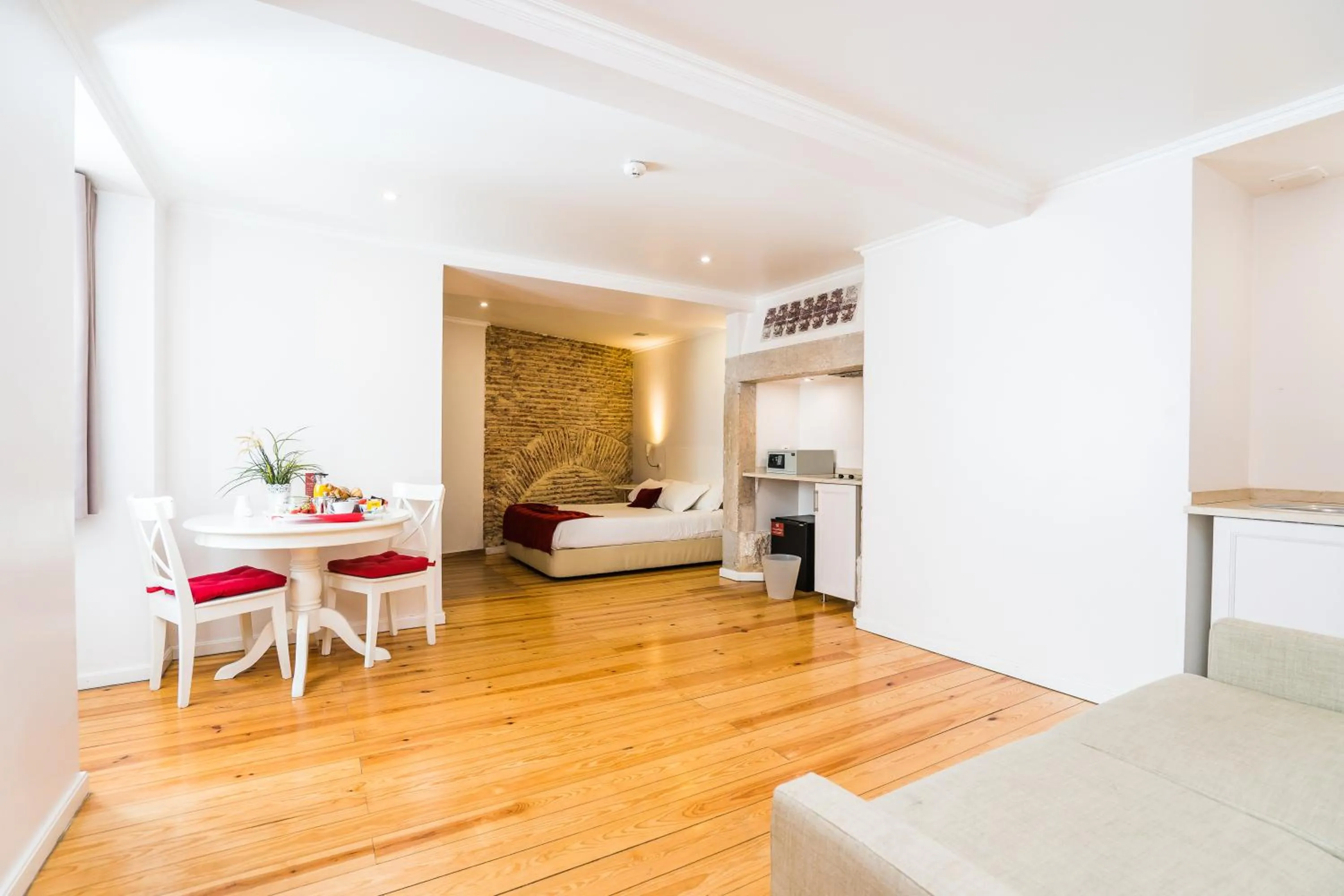 Bed in Lisbon Arsenal Suites