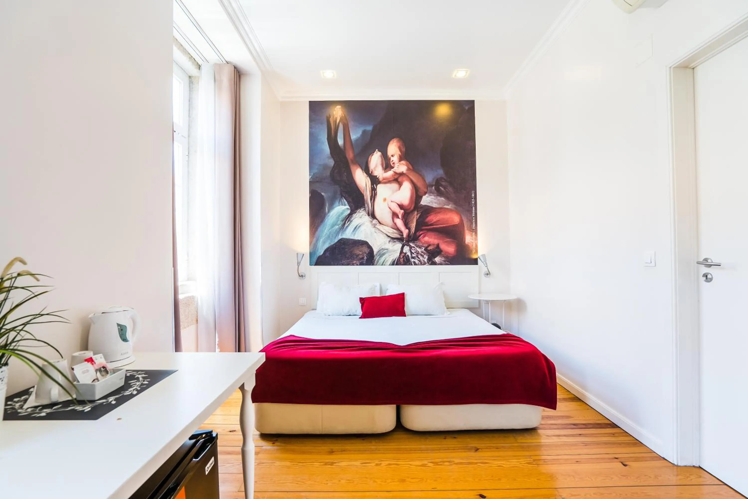 Bed in Lisbon Arsenal Suites