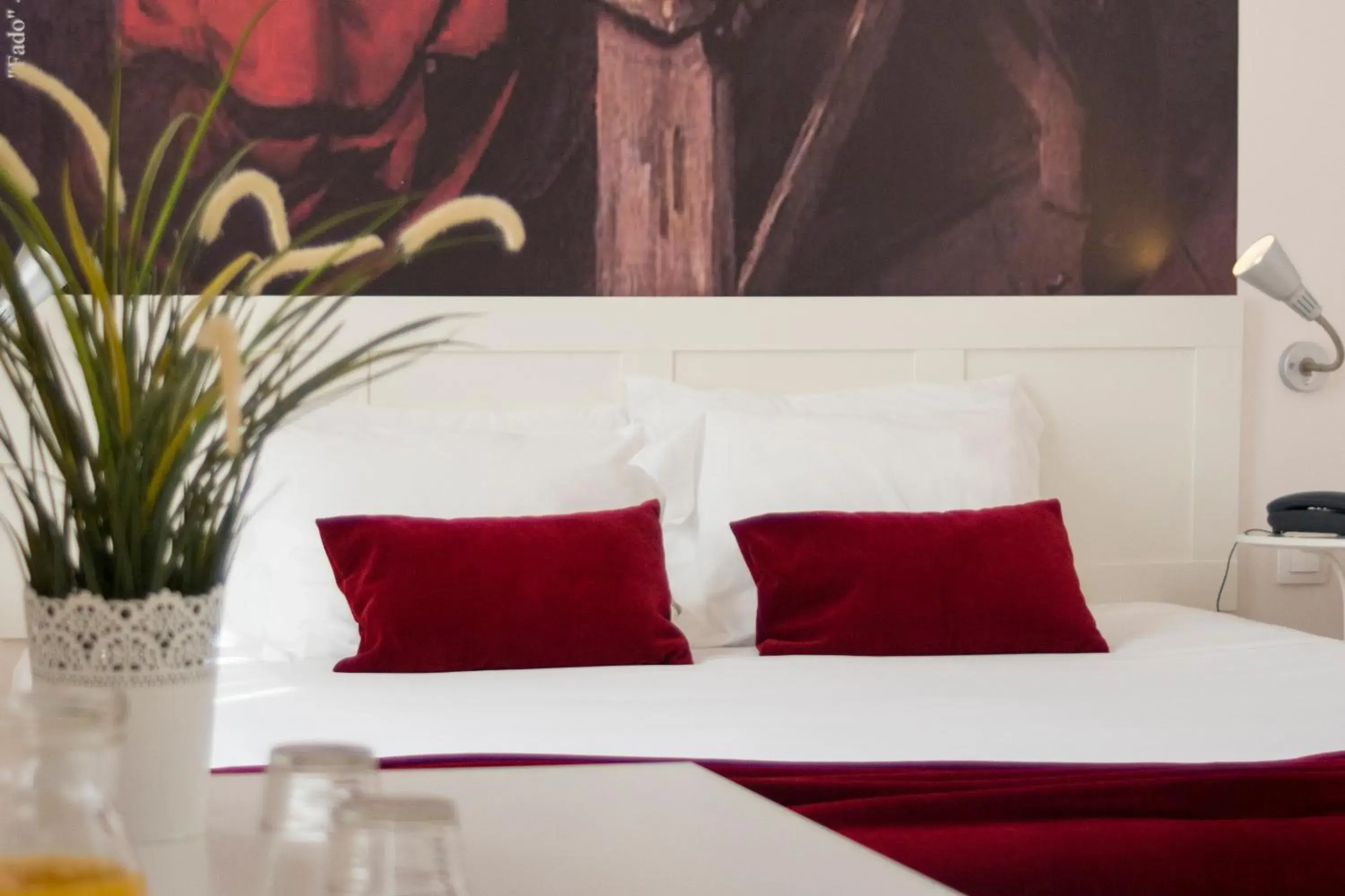 Bed in Lisbon Arsenal Suites Bed in Lisbon Arsenal Suites