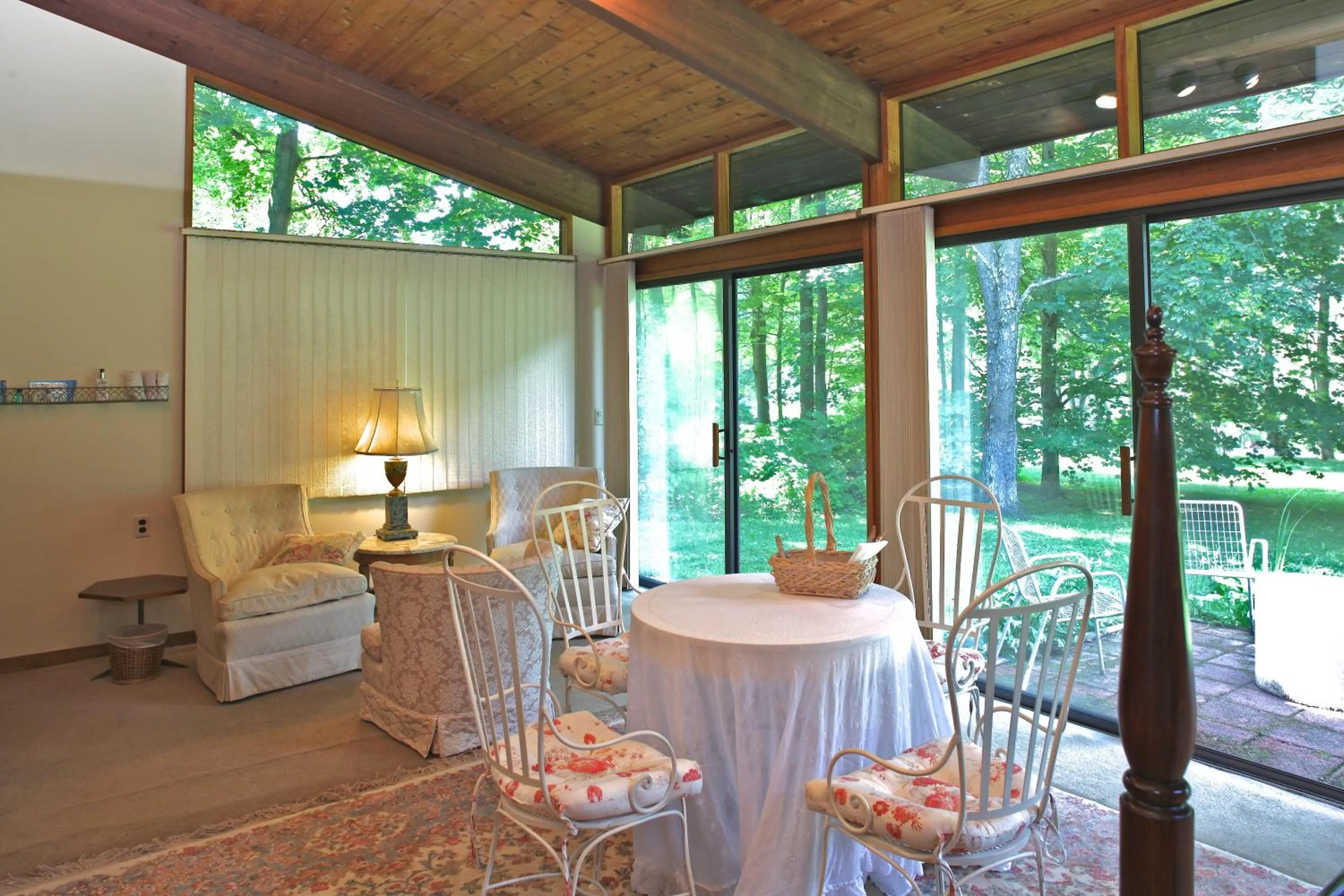 Seating area in The Cottage