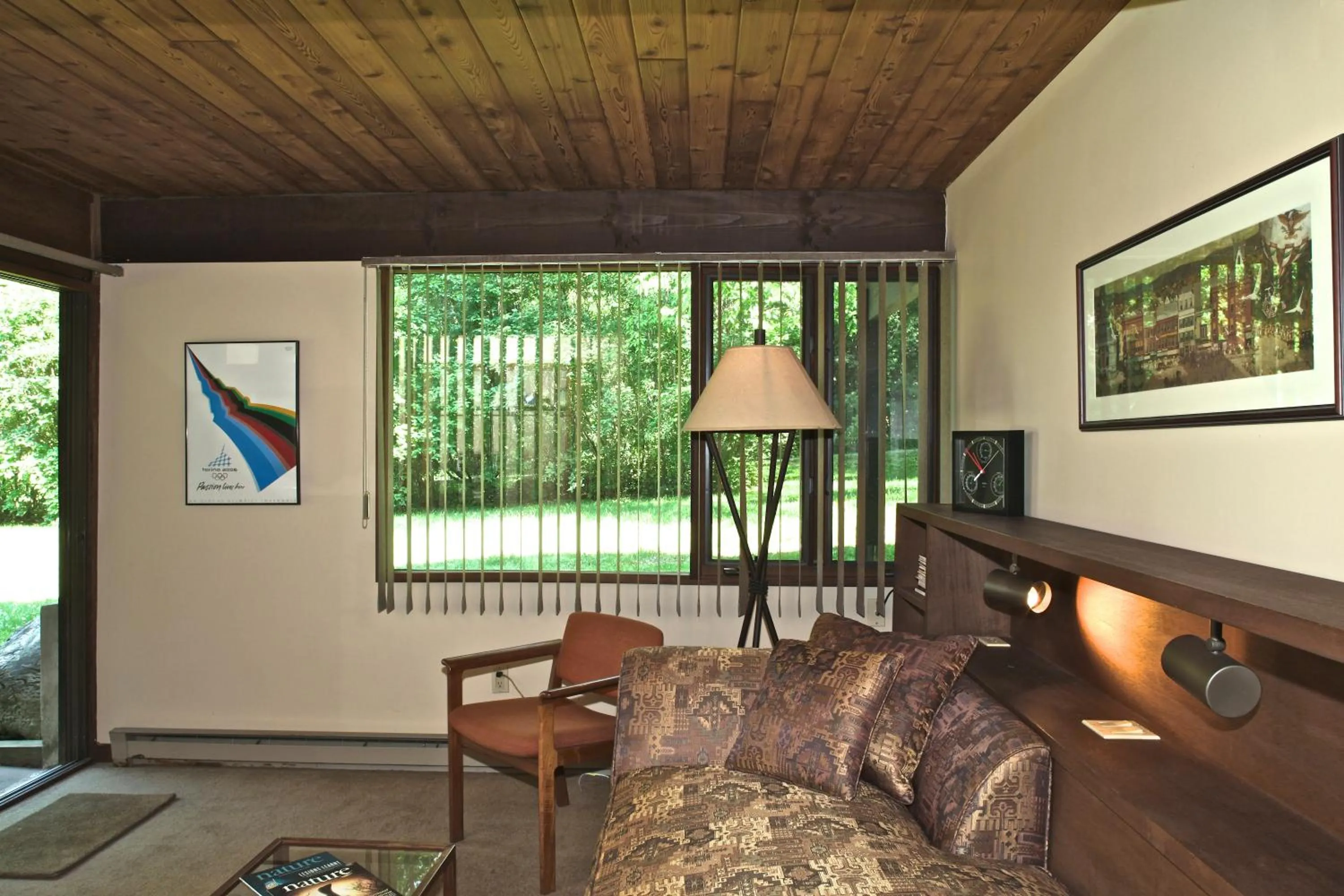 Living room in The Cottage