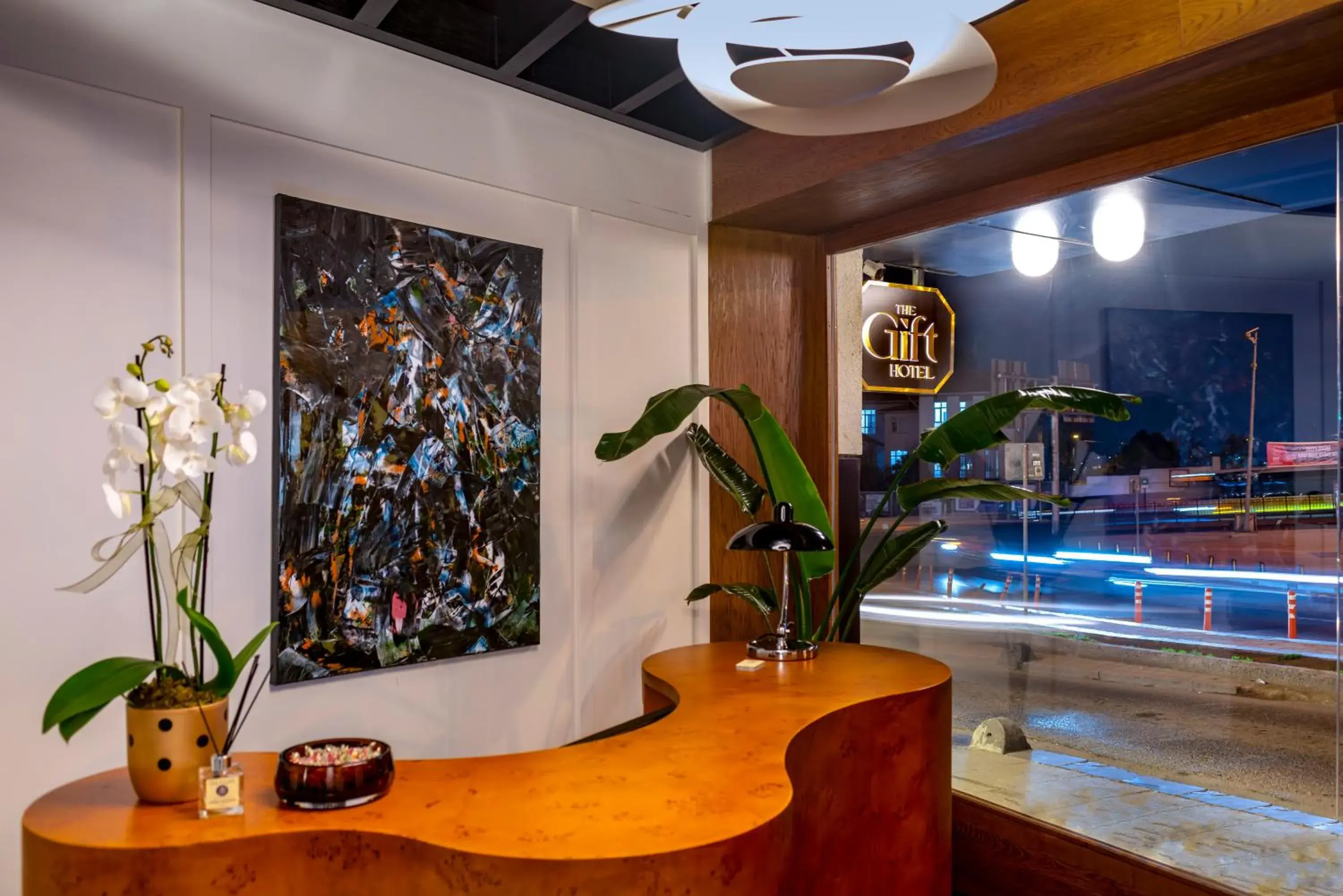 Lobby or reception in The Gift Hotel Lobby or reception in The Gift Hotel