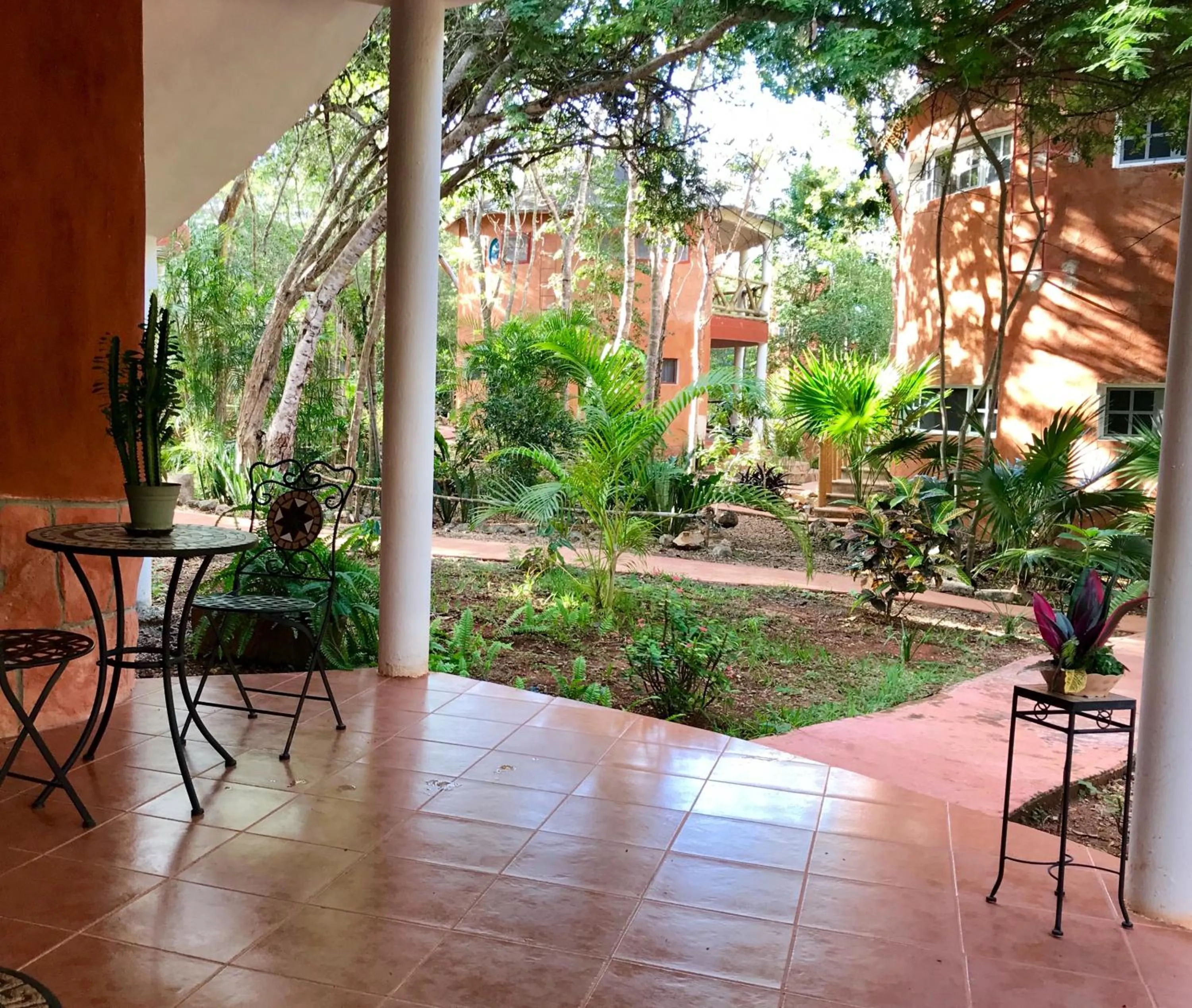 Balcony/Terrace in Eco-Hotel Nueva Altia