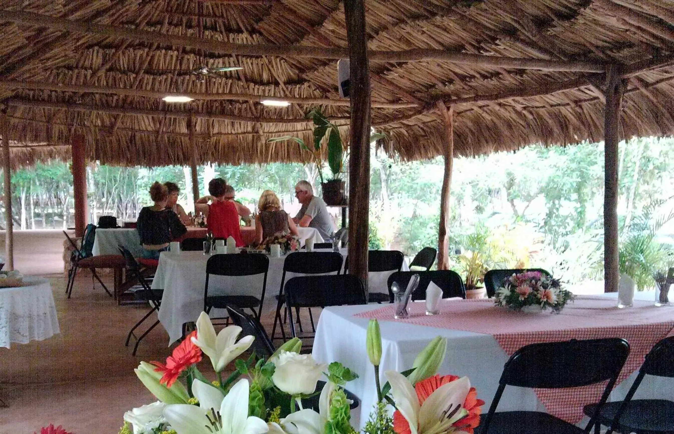 American breakfast in Eco-Hotel Nueva Altia