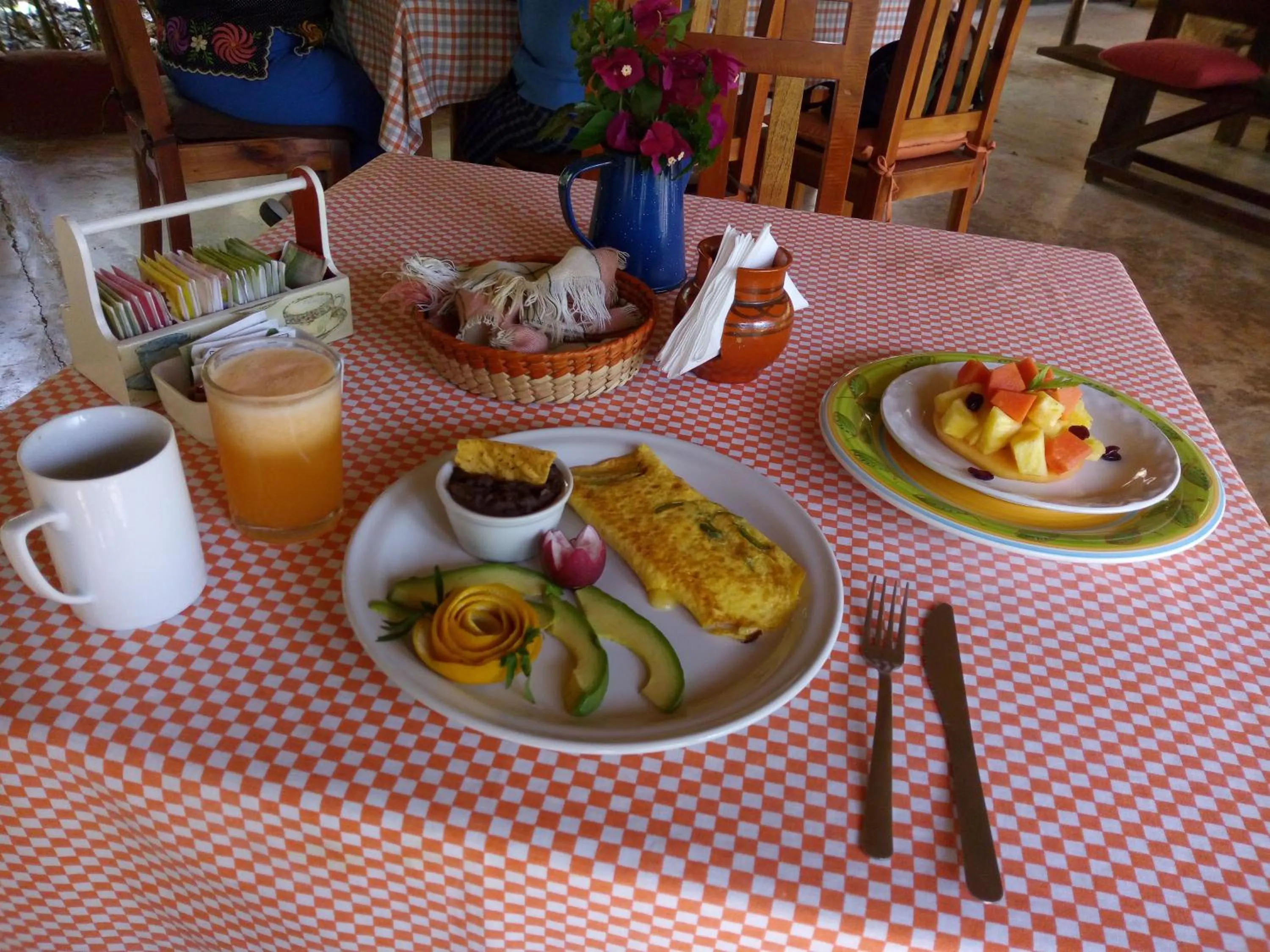 Restaurant/places to eat in Eco-Hotel Nueva Altia