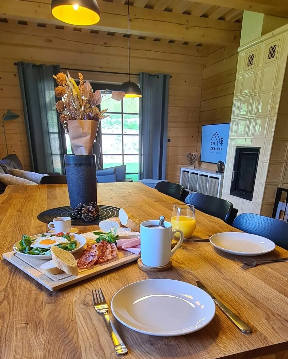 Dining area in Dvě chalupy - Velké Karlovice