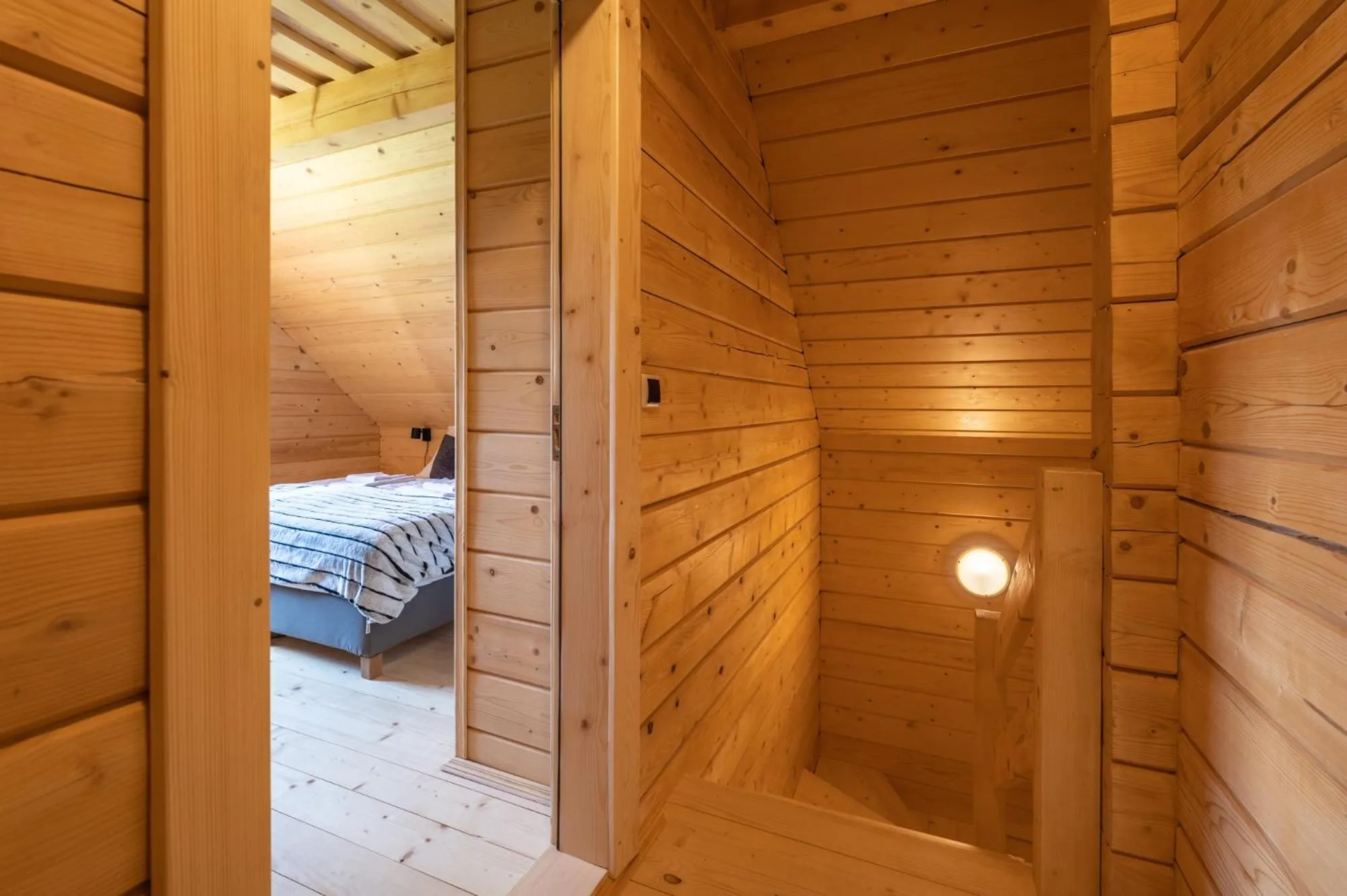 Bedroom, Bed in Dvě chalupy - Velké Karlovice