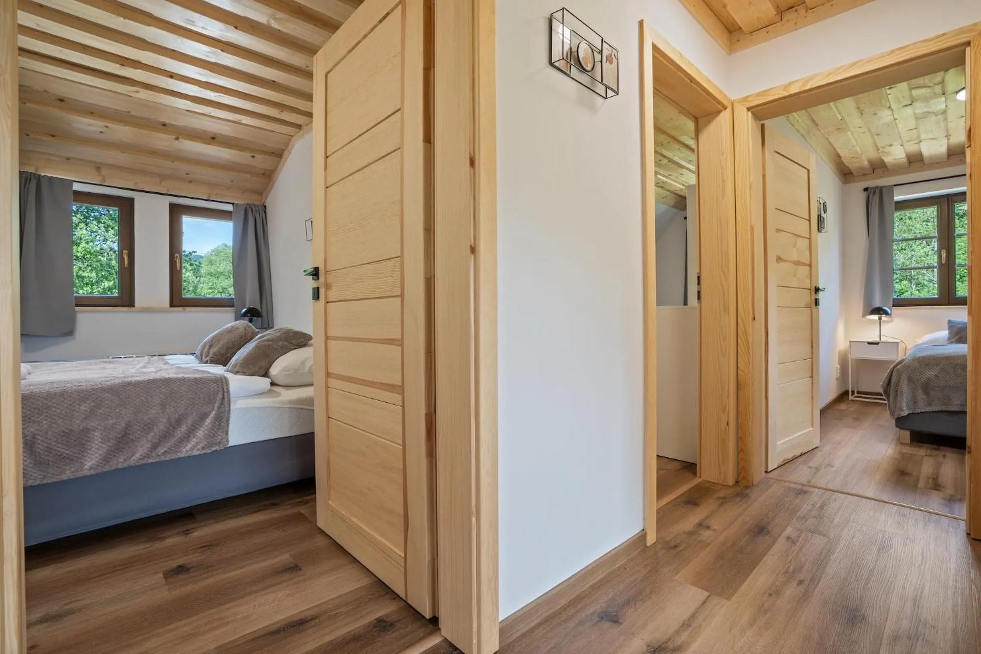 Photo of the whole room, Bed in Dvě chalupy - Velké Karlovice