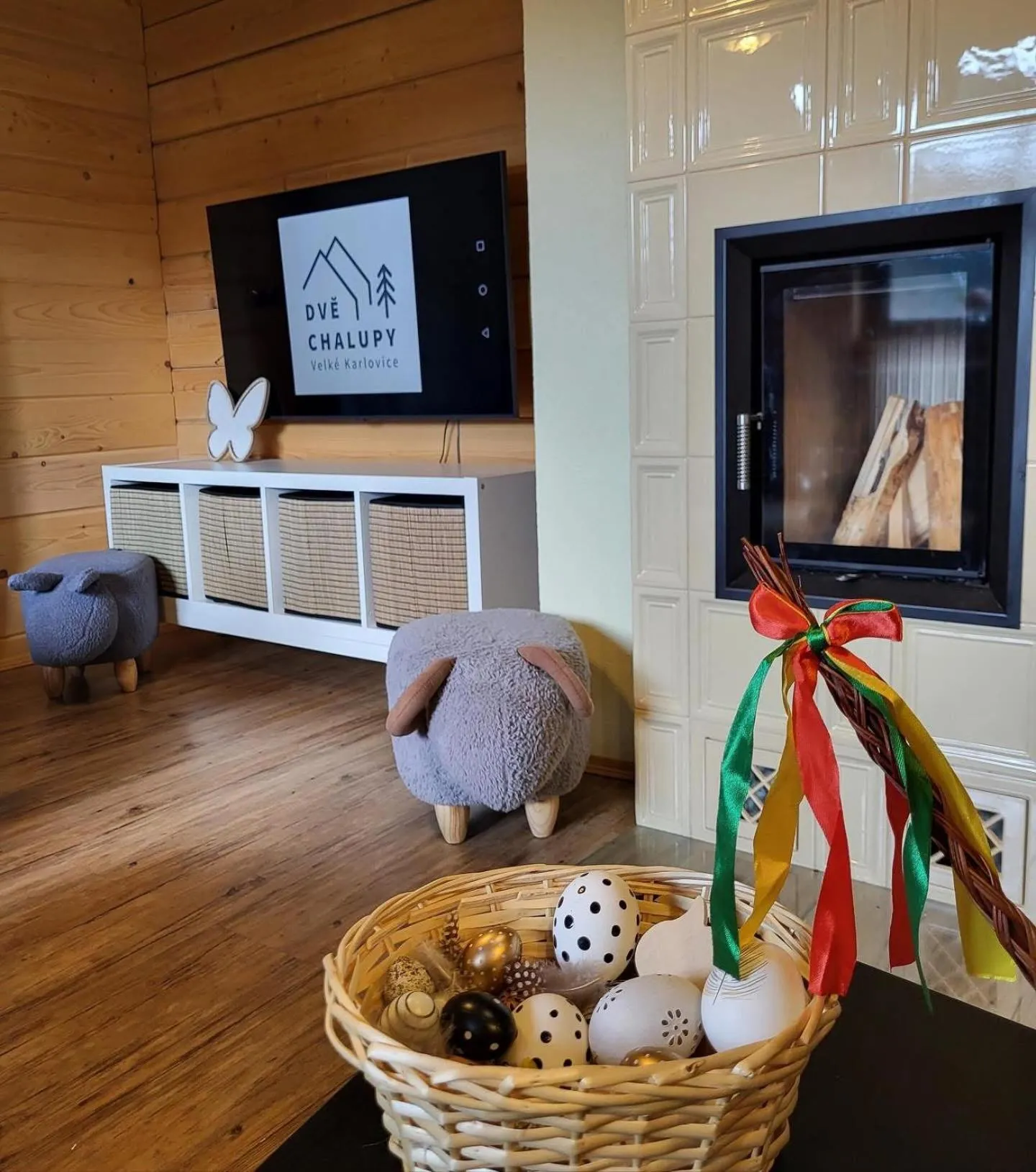Living room in Dvě chalupy - Velké Karlovice