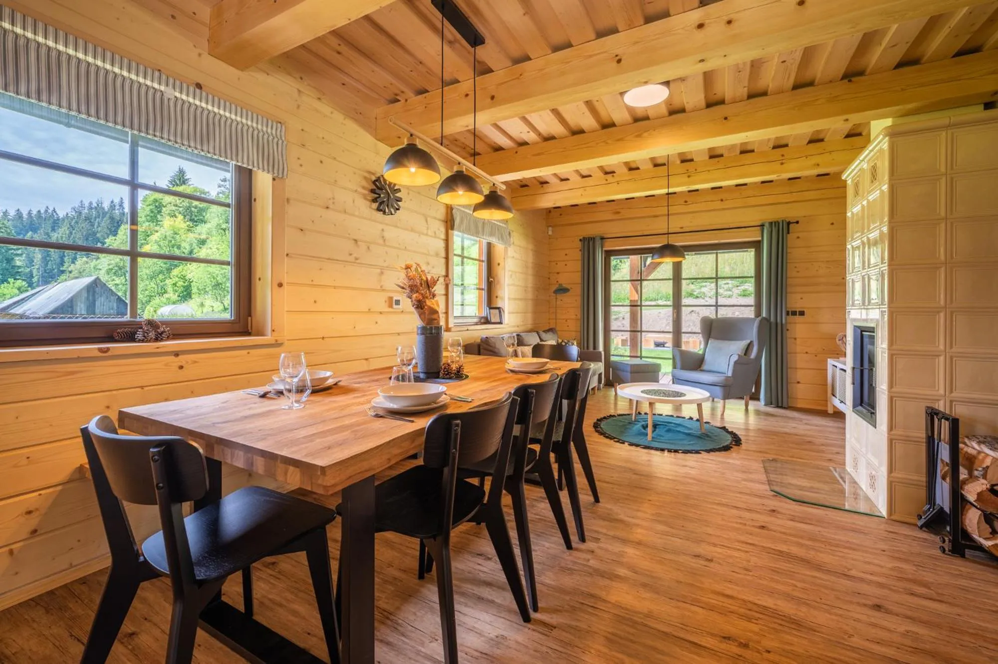 Dining area in Dvě chalupy - Velké Karlovice