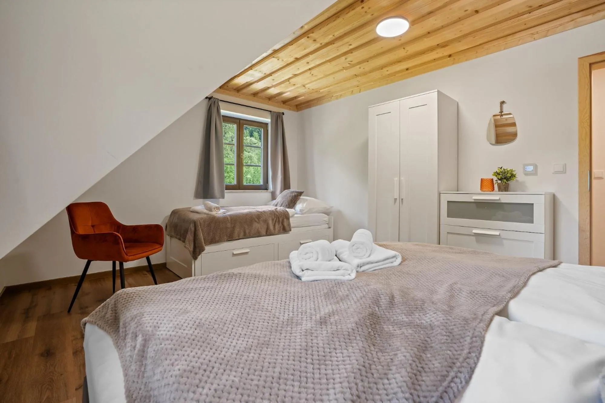 Bed in Dvě chalupy - Velké Karlovice