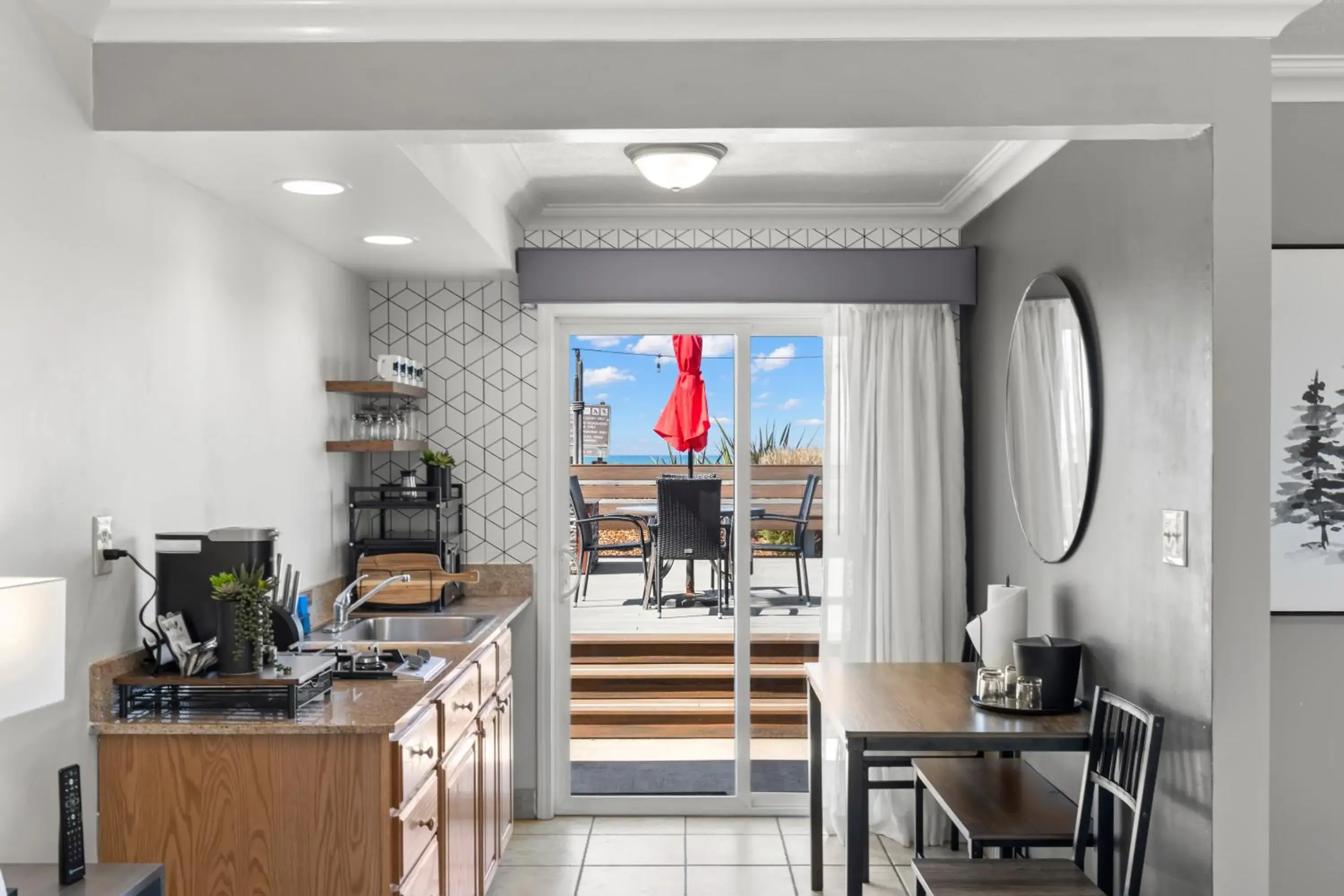 View (from property/room) in Beachcomber Motel View (from property/room) in Beachcomber Motel