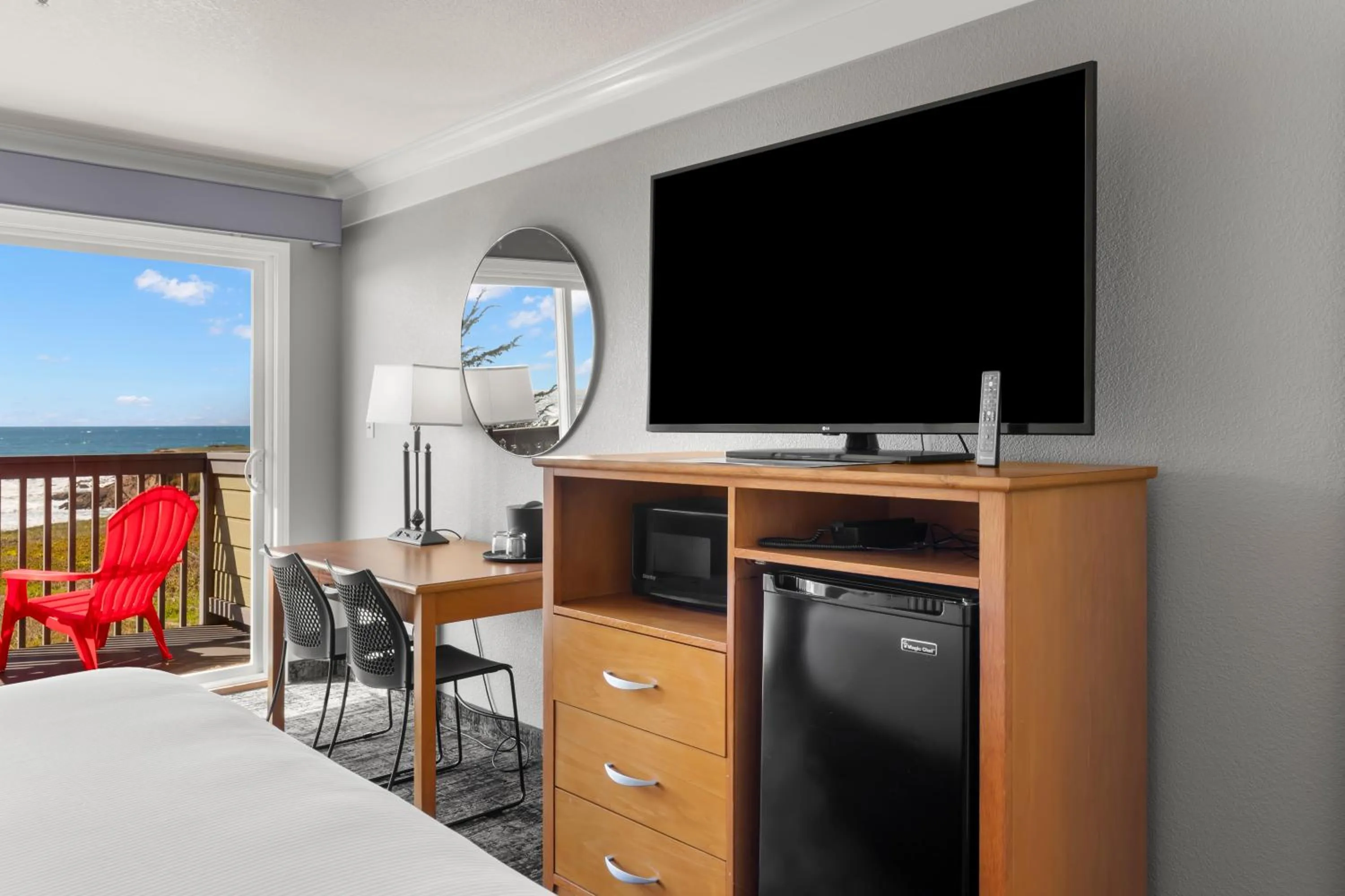 TV and multimedia, Bed in Beachcomber Motel