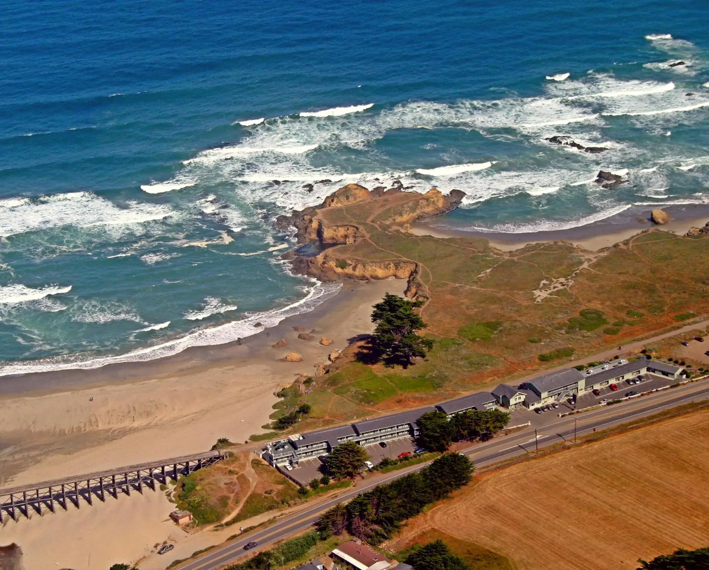 Bird's eye view in Beachcomber Motel Bird's eye view in Beachcomber Motel