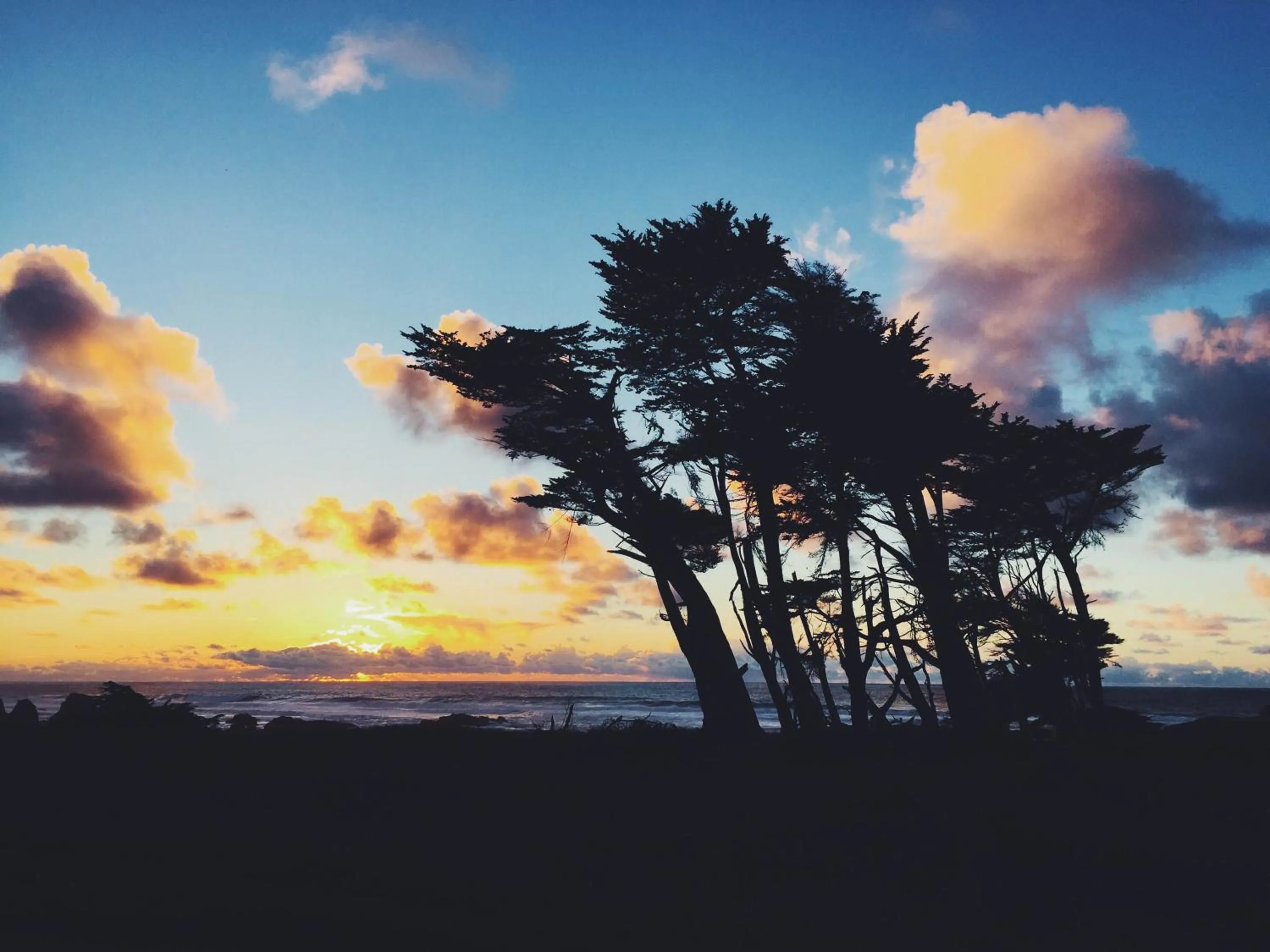 Sunset in Beachcomber Motel