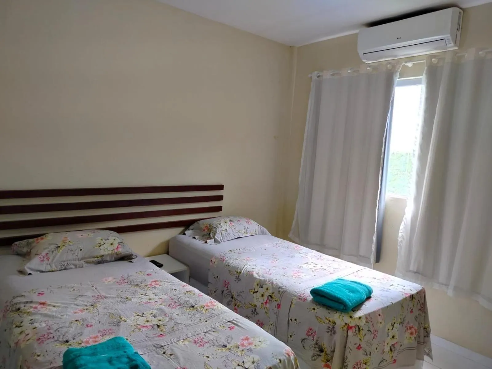 Bed in Pousada Vovó Haidê