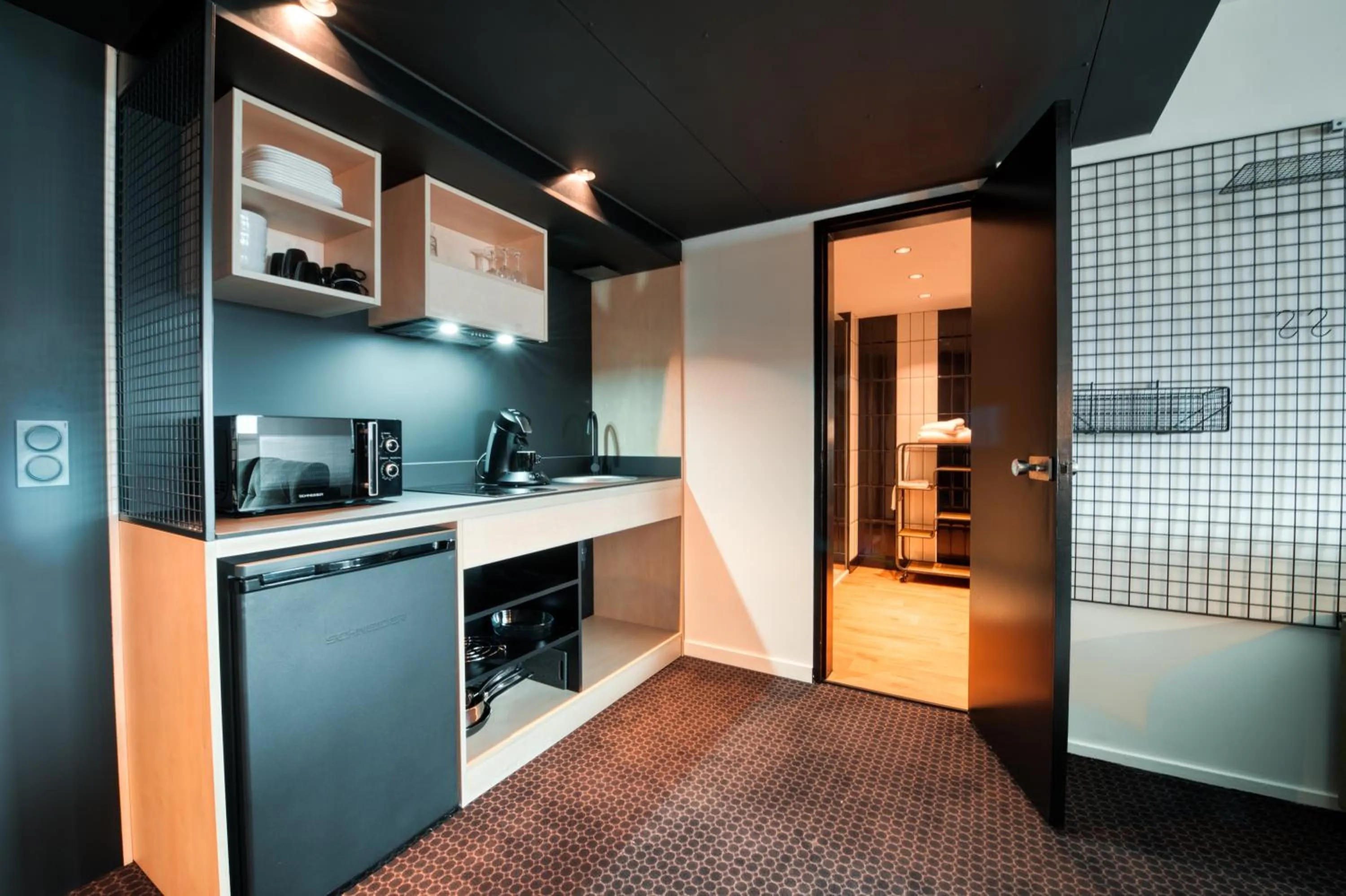 Kitchen or kitchenette in COWOOL GRENOBLE