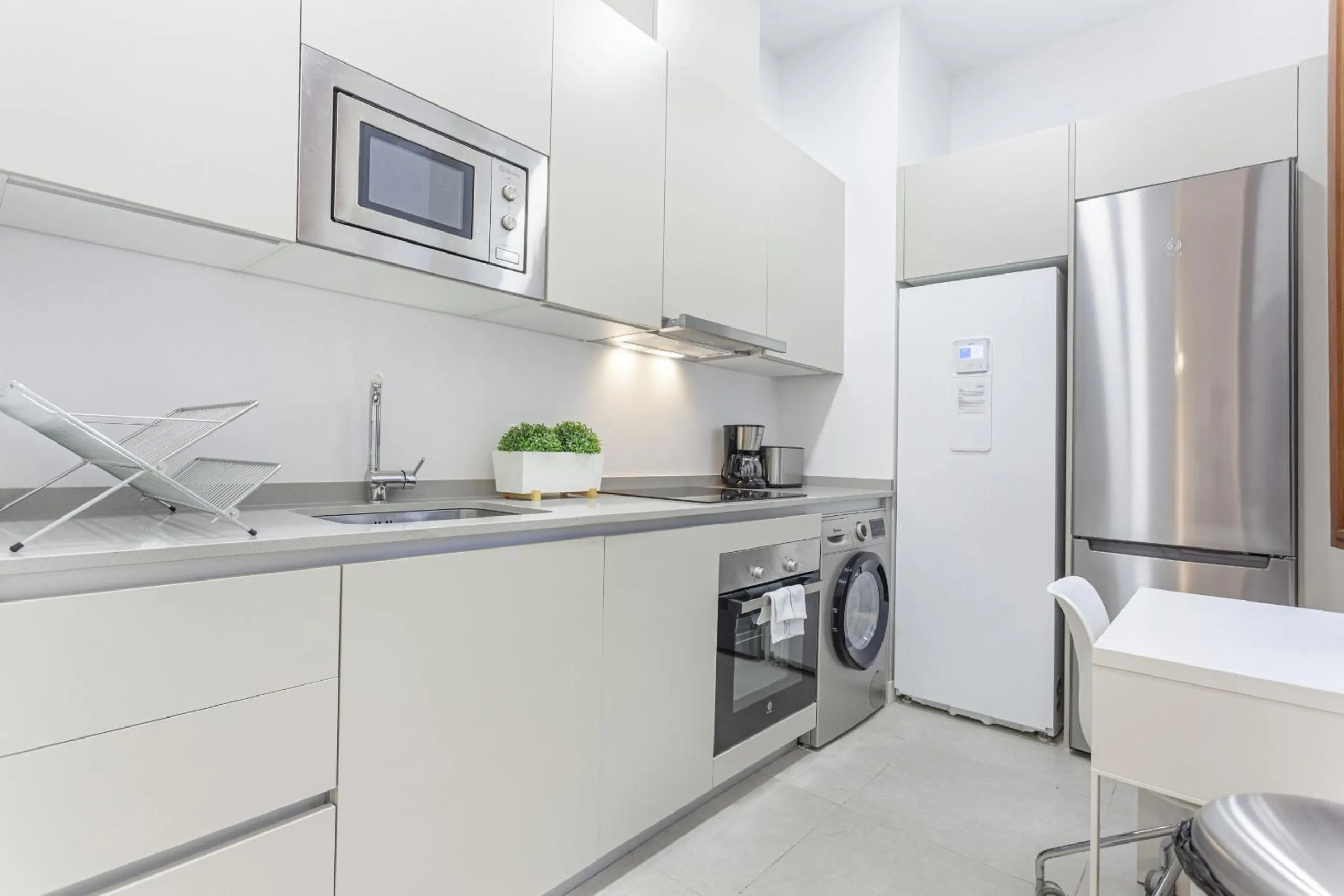 Kitchen or kitchenette in Bellas Artes en Madrid