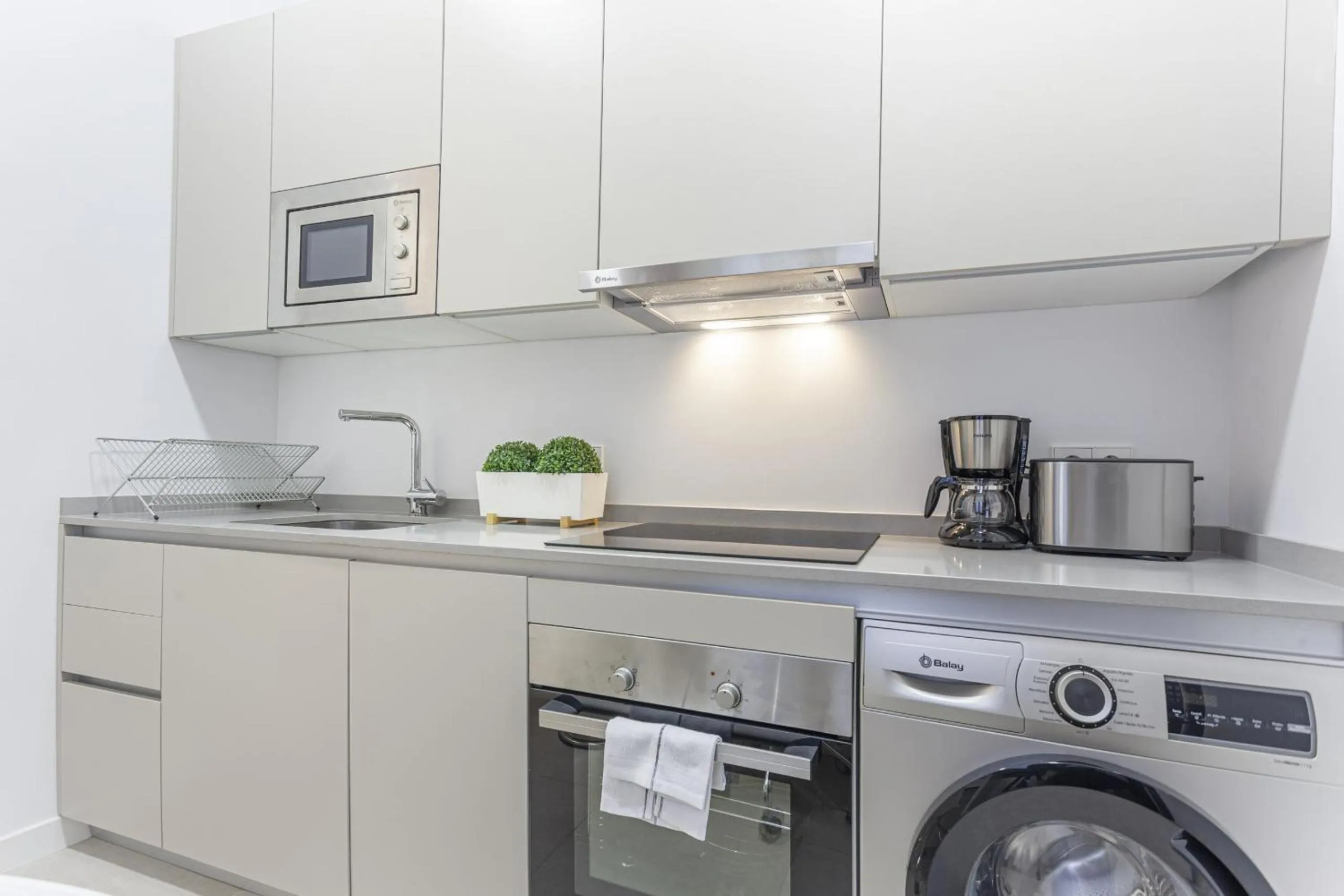 Kitchen or kitchenette in Bellas Artes en Madrid
