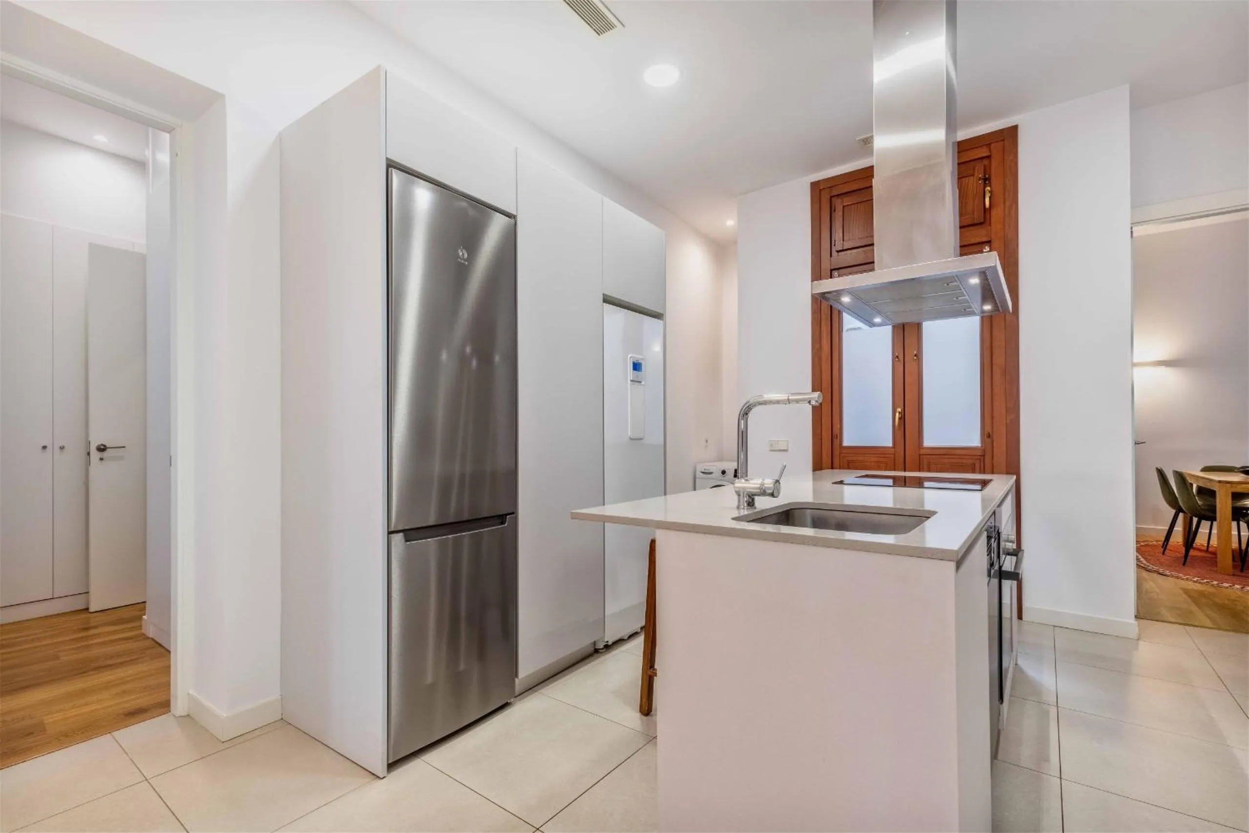 Kitchen or kitchenette in Bellas Artes en Madrid
