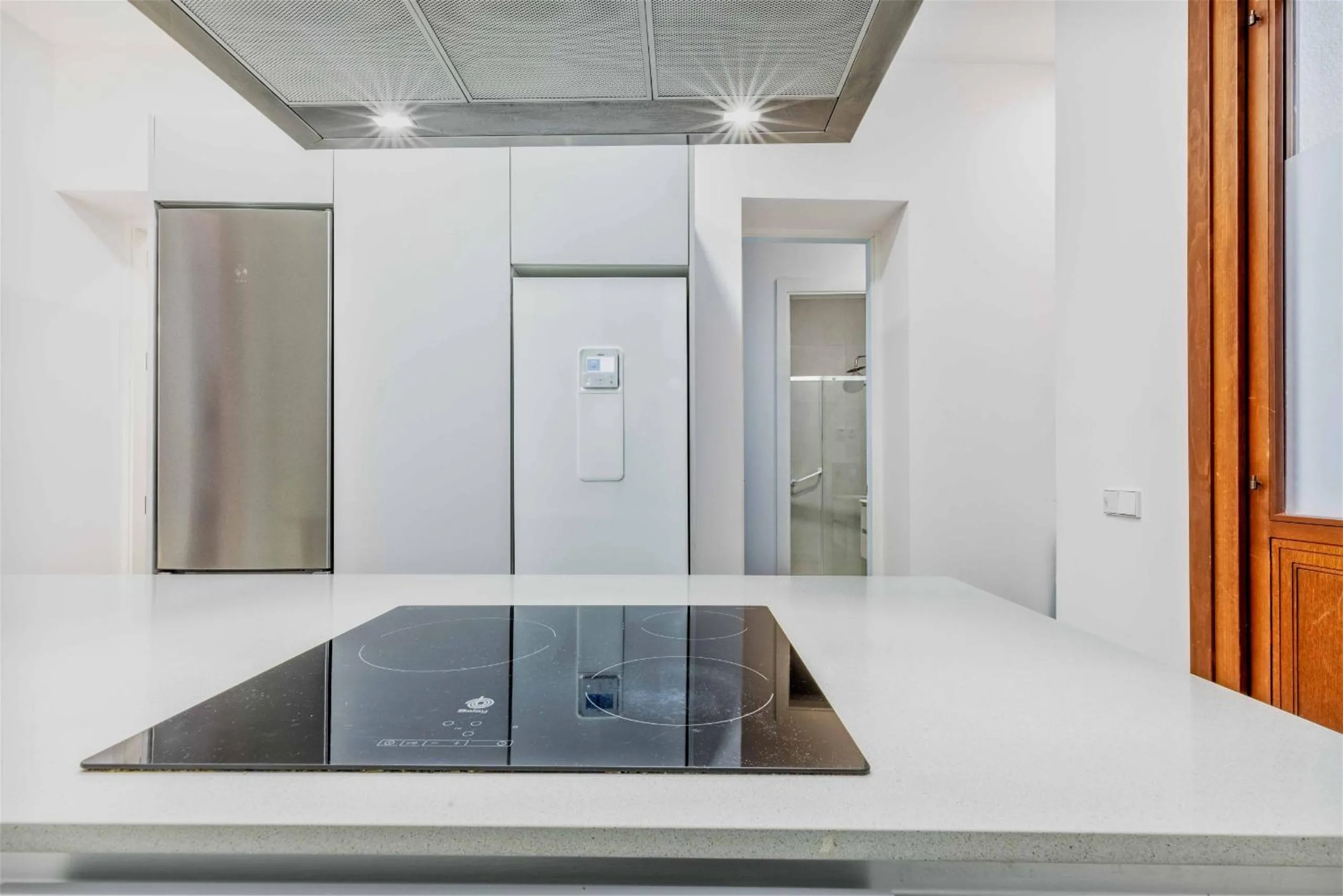 Kitchen or kitchenette in Bellas Artes en Madrid
