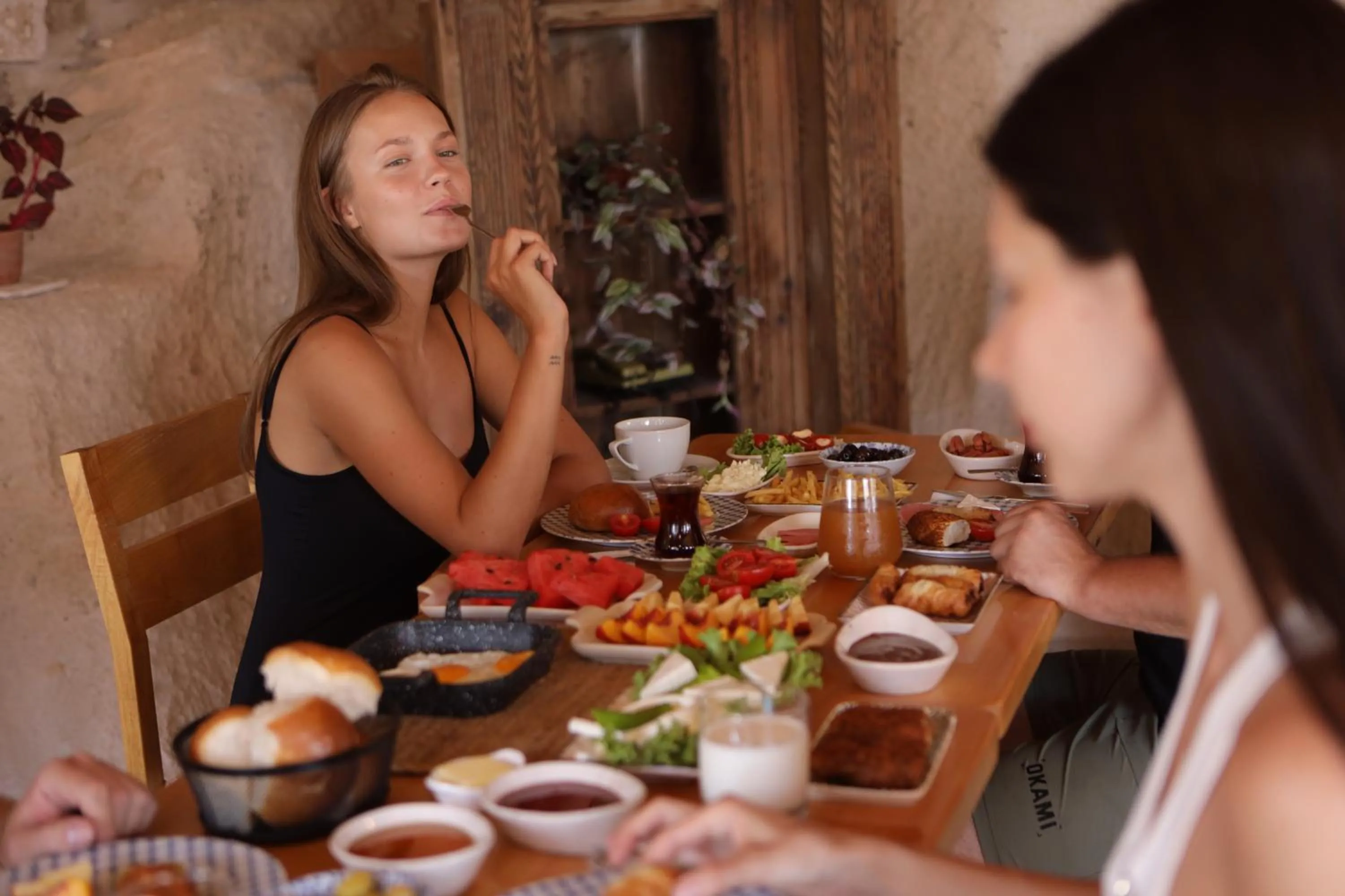 Breakfast in Pinhan Cave Suites