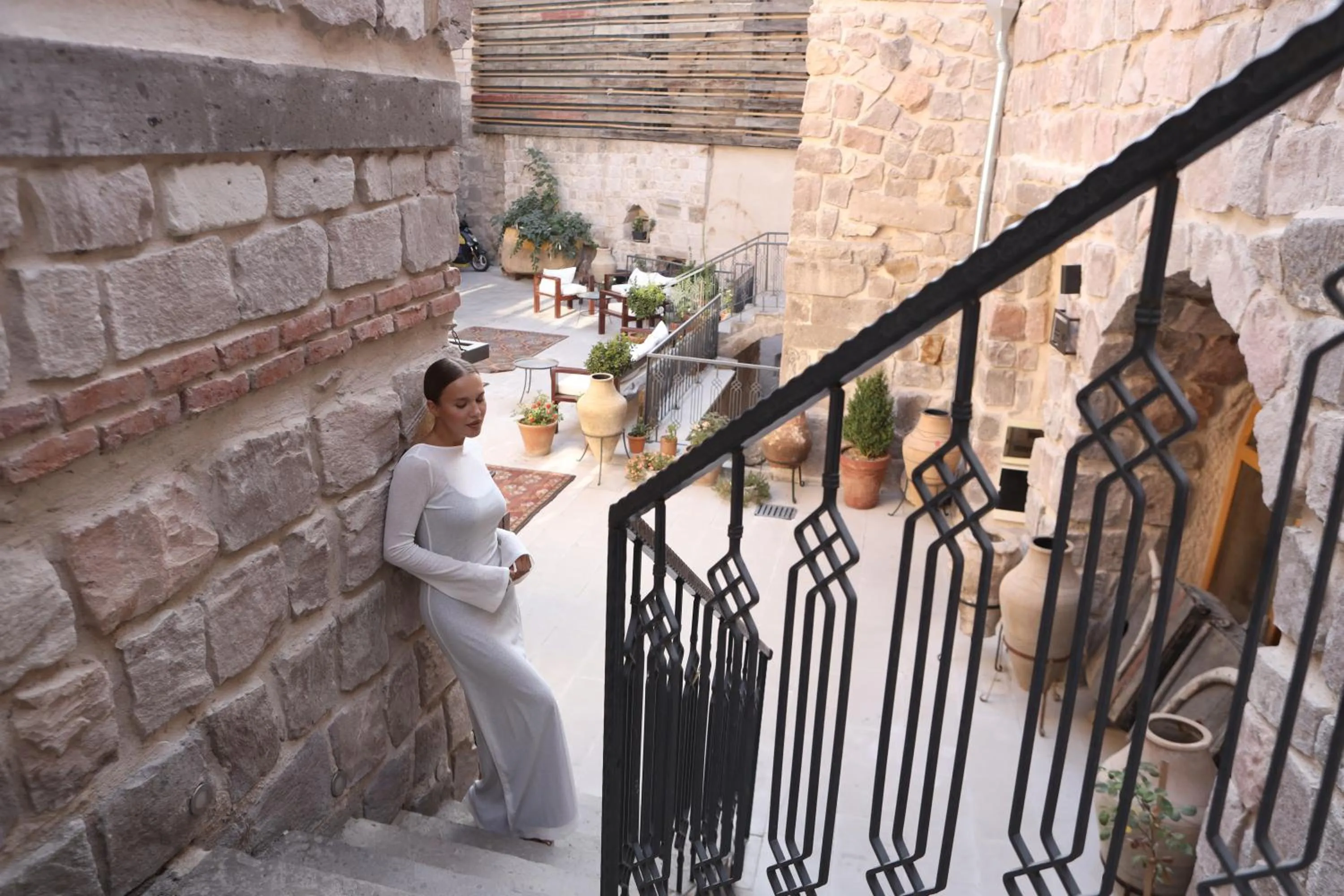 Balcony/Terrace in Pinhan Cave Suites