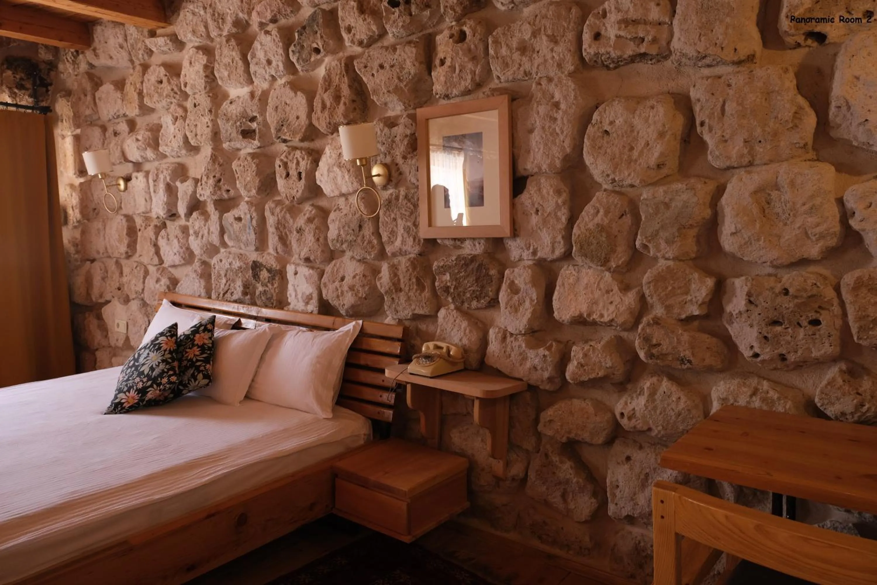 Bed in Pinhan Cave Suites