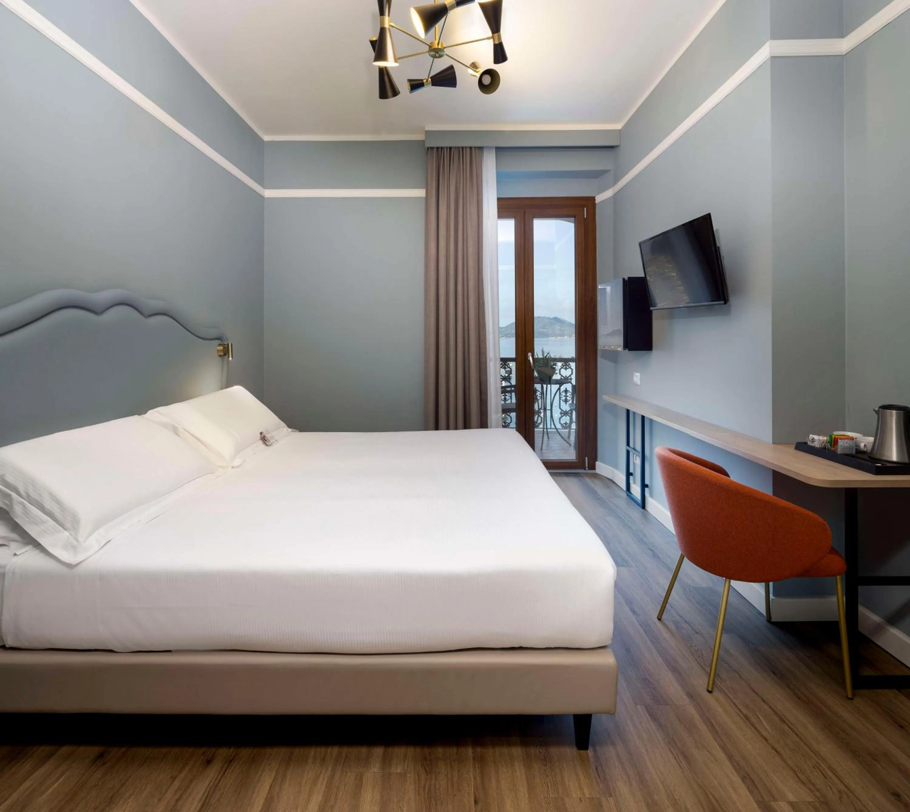 Bedroom, Bed in Hotel Shelley e delle Palme, BW Signature Collection