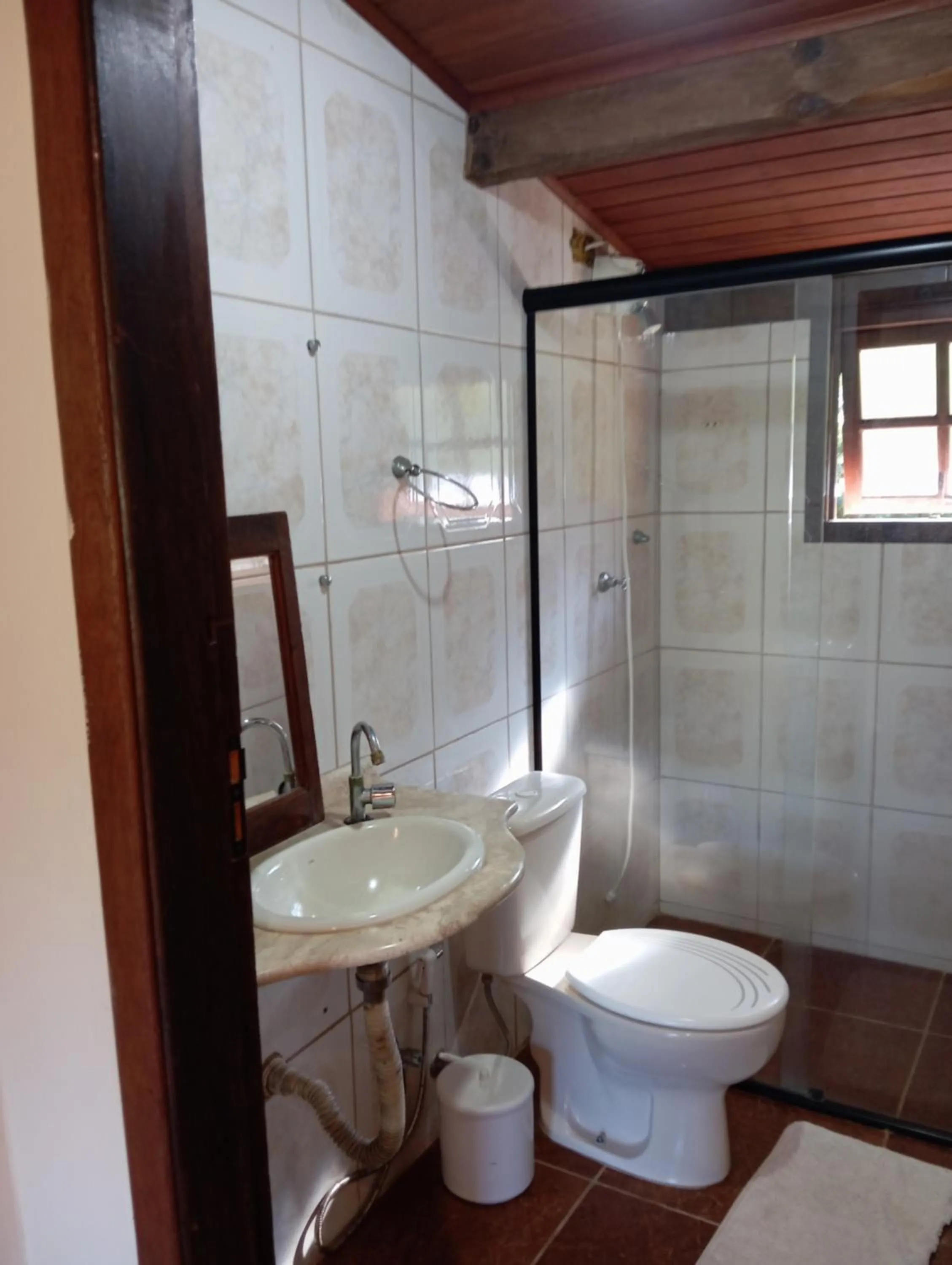 Shower in Pousada da Oma