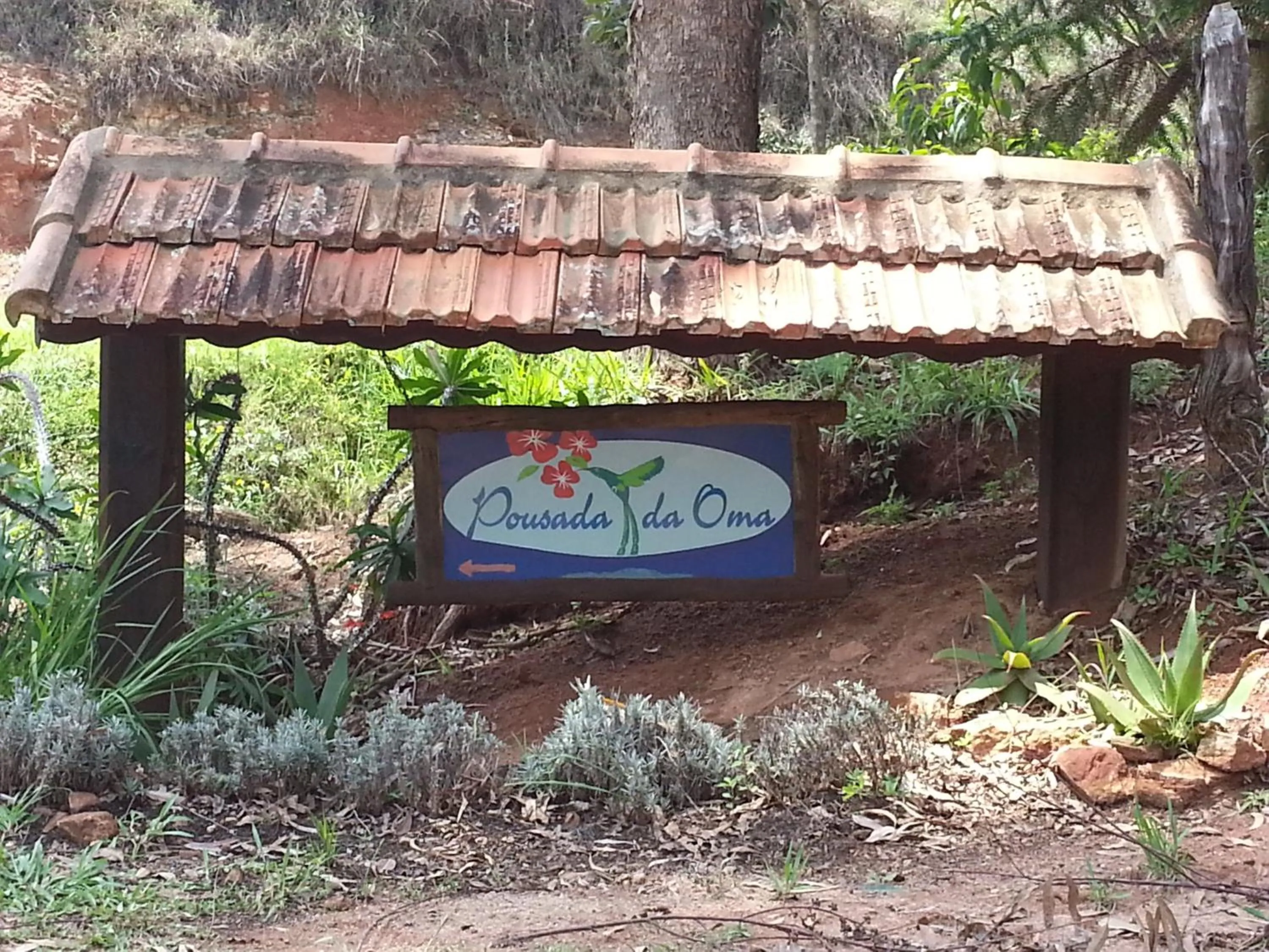 Facade/entrance in Pousada da Oma
