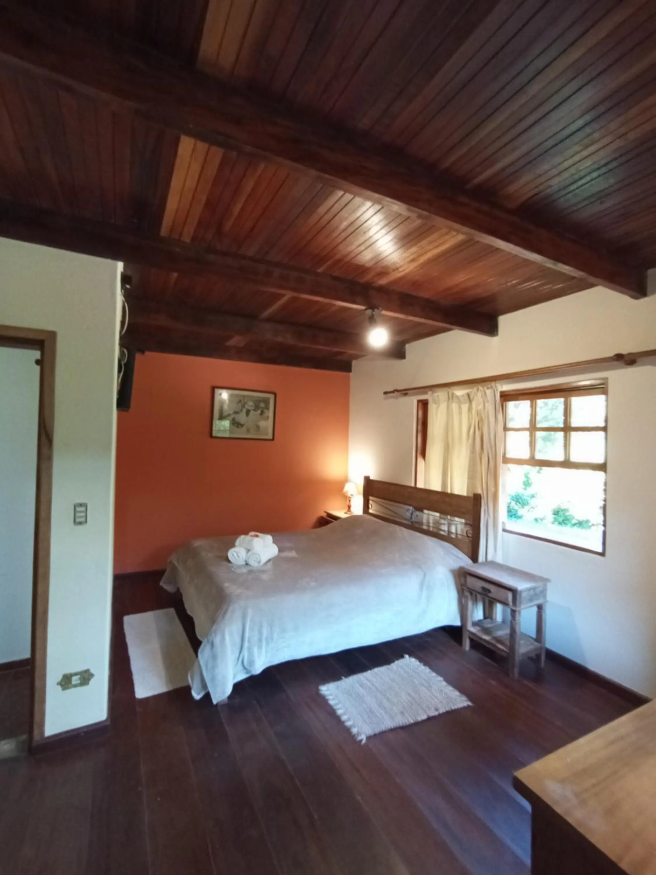 Bed in Pousada da Oma